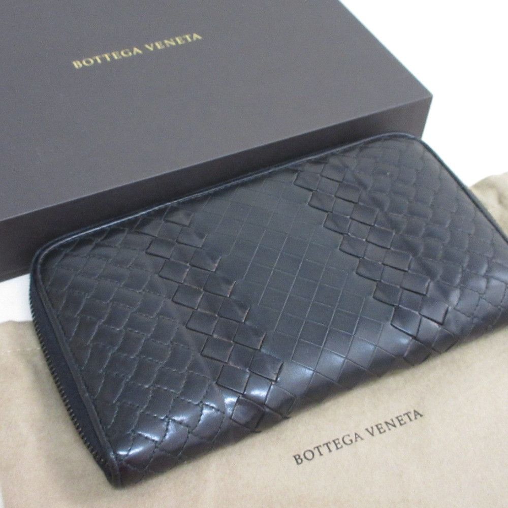 Bottega Veneta Bottega Veneta Bottega Veneta Intrecciato Leather Long Zip Wallet Leather Long Wallet DUTY FREE for USA Size ONE SIZE - 1 Thumbnail