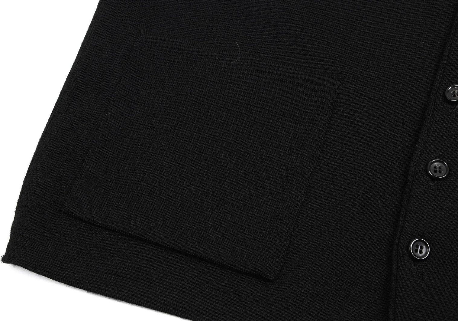 Yohji Yamamoto Yohji Yamamoto Wool Knit Vest Black M Size US M / EU 48-50 / 2 - 8 Thumbnail