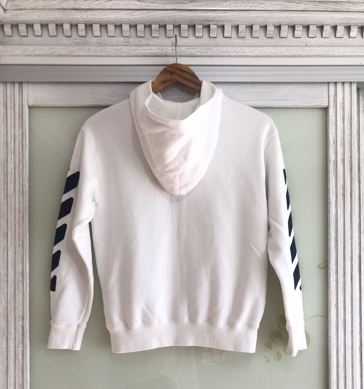 Off-White Off-White Virgil Adloh Kids Logo Printed Zipped Hoodie Size US XXS / EU 40 - 2 Thumbnail