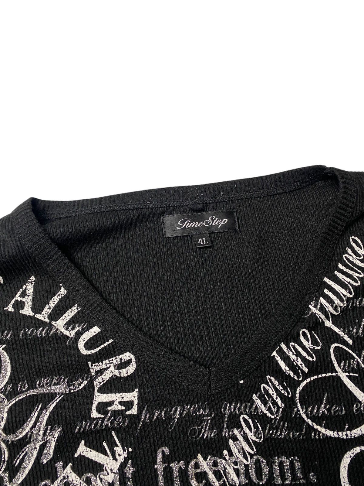 Hysteric Glamour 2000's Time Step Tribal Poem Longsleeve Size US XXL / EU 58 / 5 - 4 Thumbnail