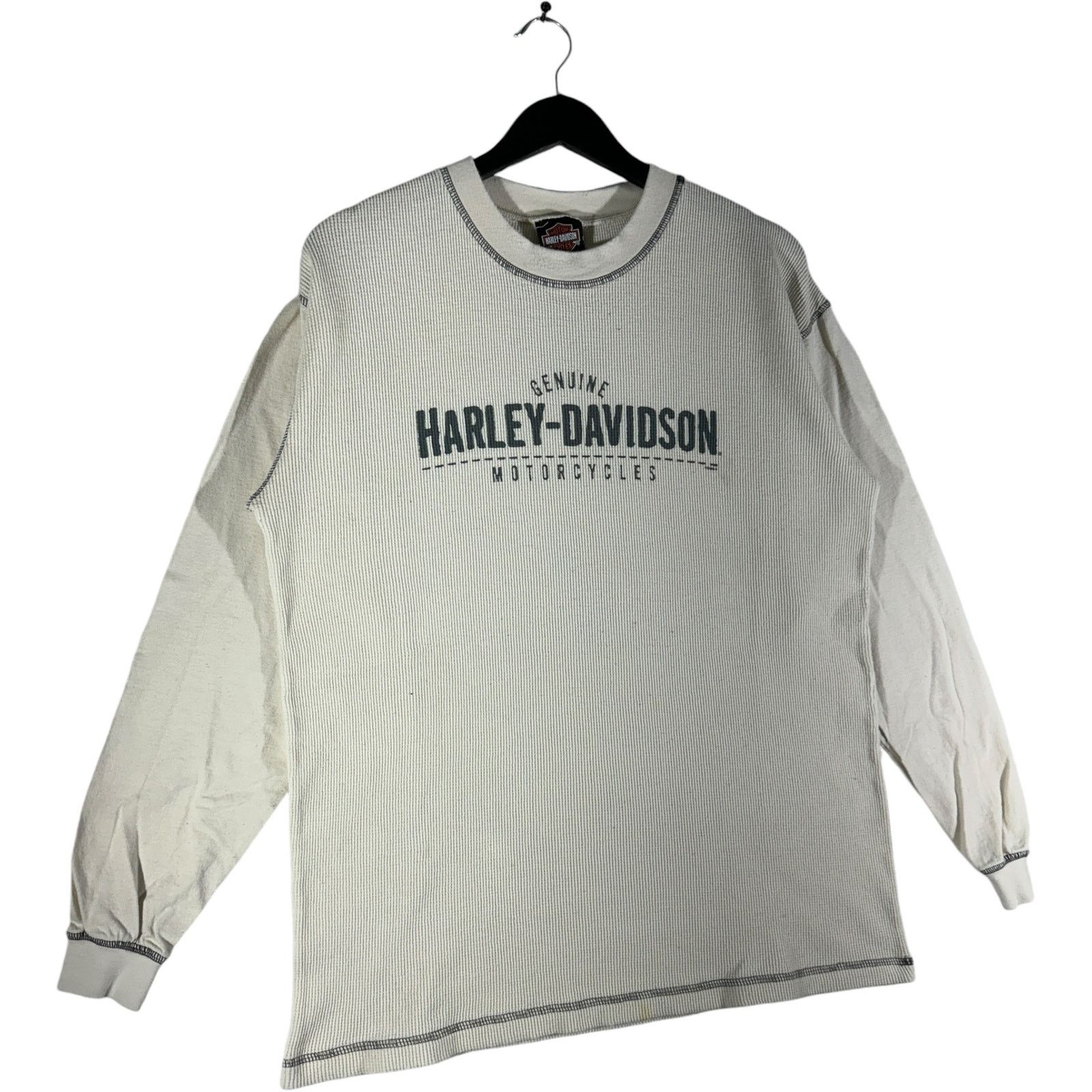 Harley Davidson Vintage Harley Davidson Mancuso, TX Thermal Long Sleeve Size US L / EU 52-54 / 3 - 4 Thumbnail