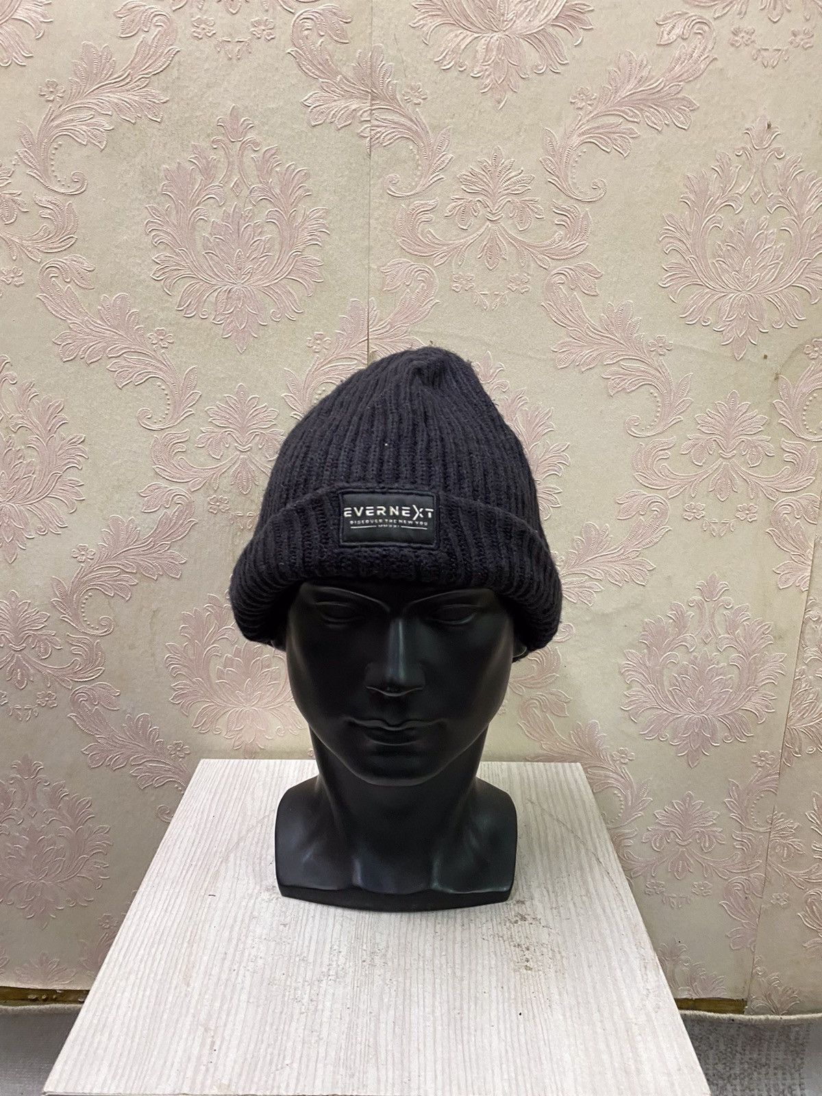 Japanese Brand × Vintage Evernext Knit Beanie Hat Size ONE SIZE - 2 Thumbnail