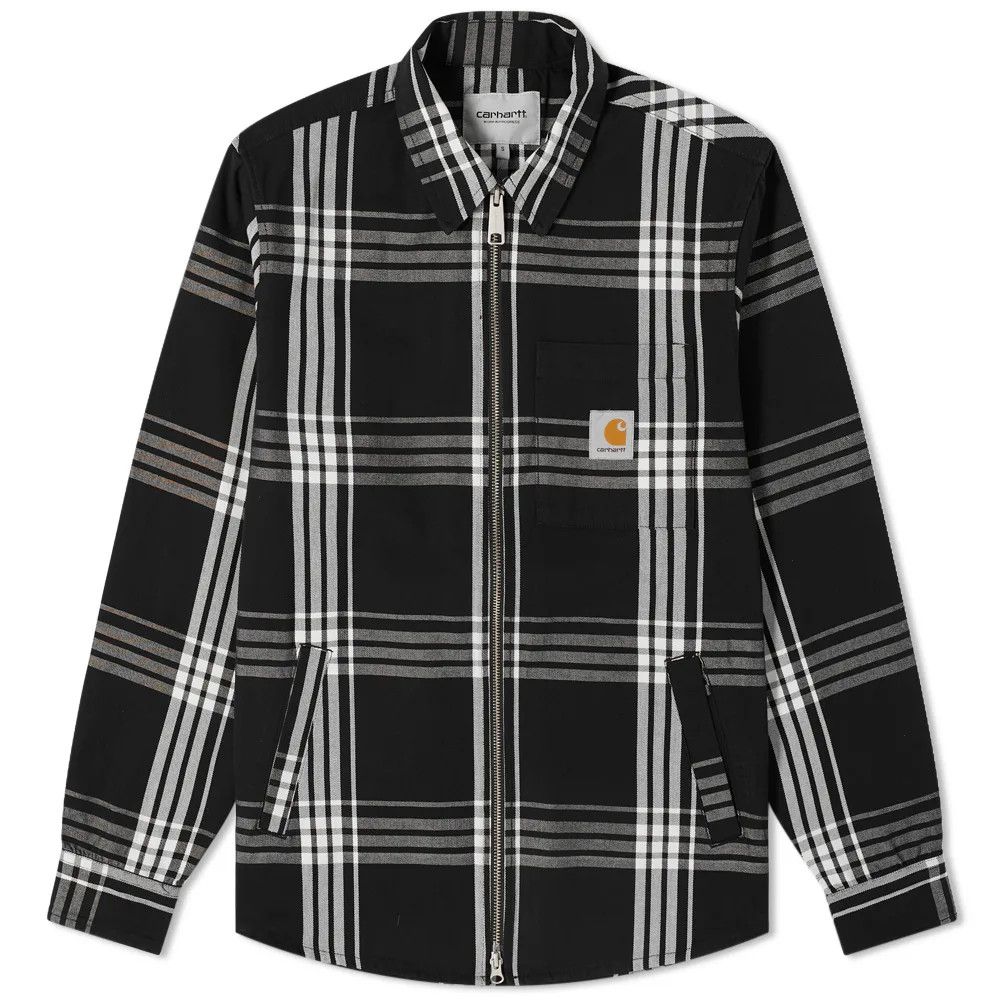 Carhartt CARHARTT WIP Cahill Shirt Jacket Zip Overshirt Coat Plaid Size US M / EU 48-50 / 2 - 12 Thumbnail