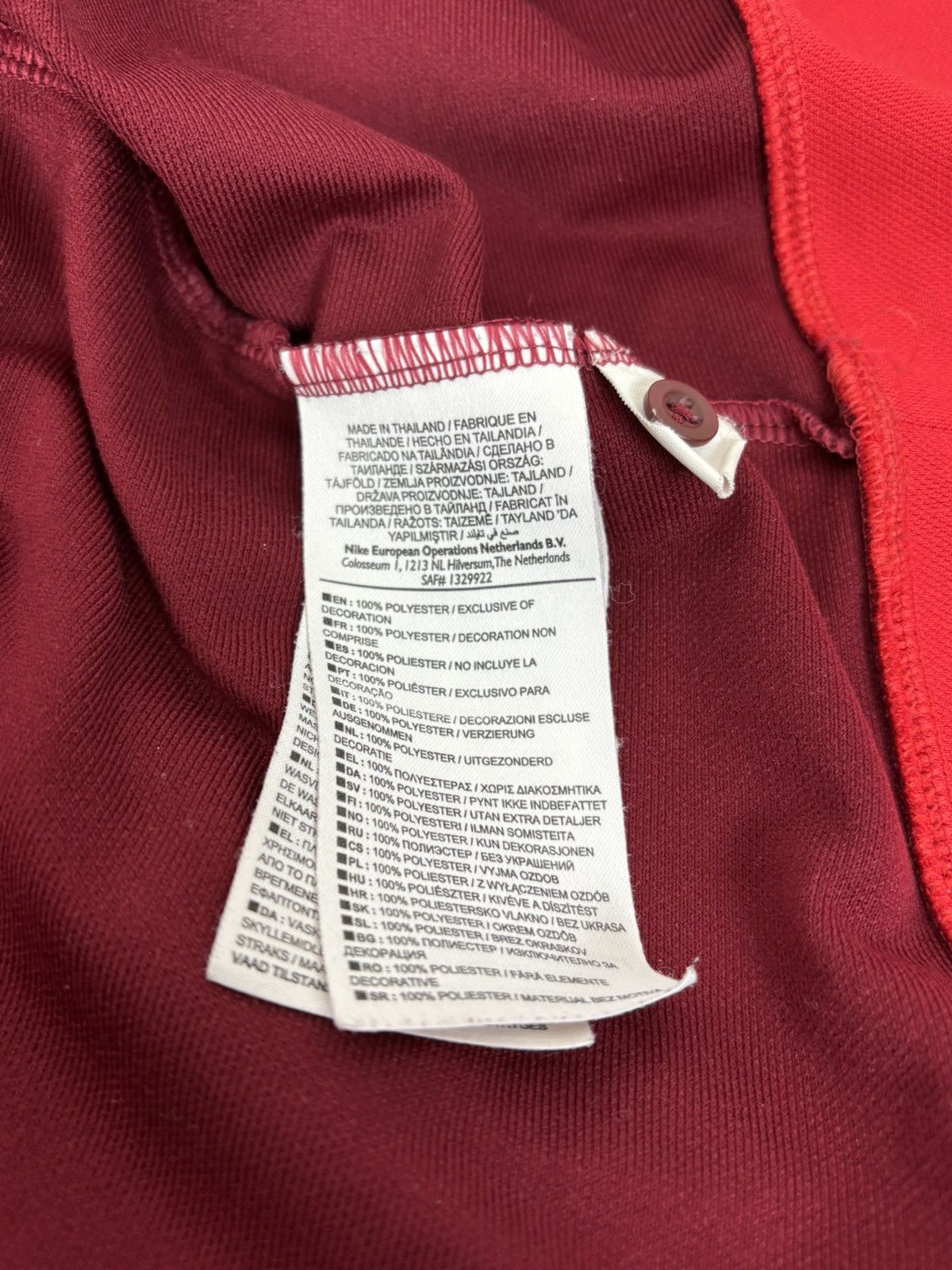 Nike Nike Dinamo Riga #8 Sandis Ozolins 2013 Player Issue Polo Size US XXL / EU 58 / 5 - 10 Thumbnail