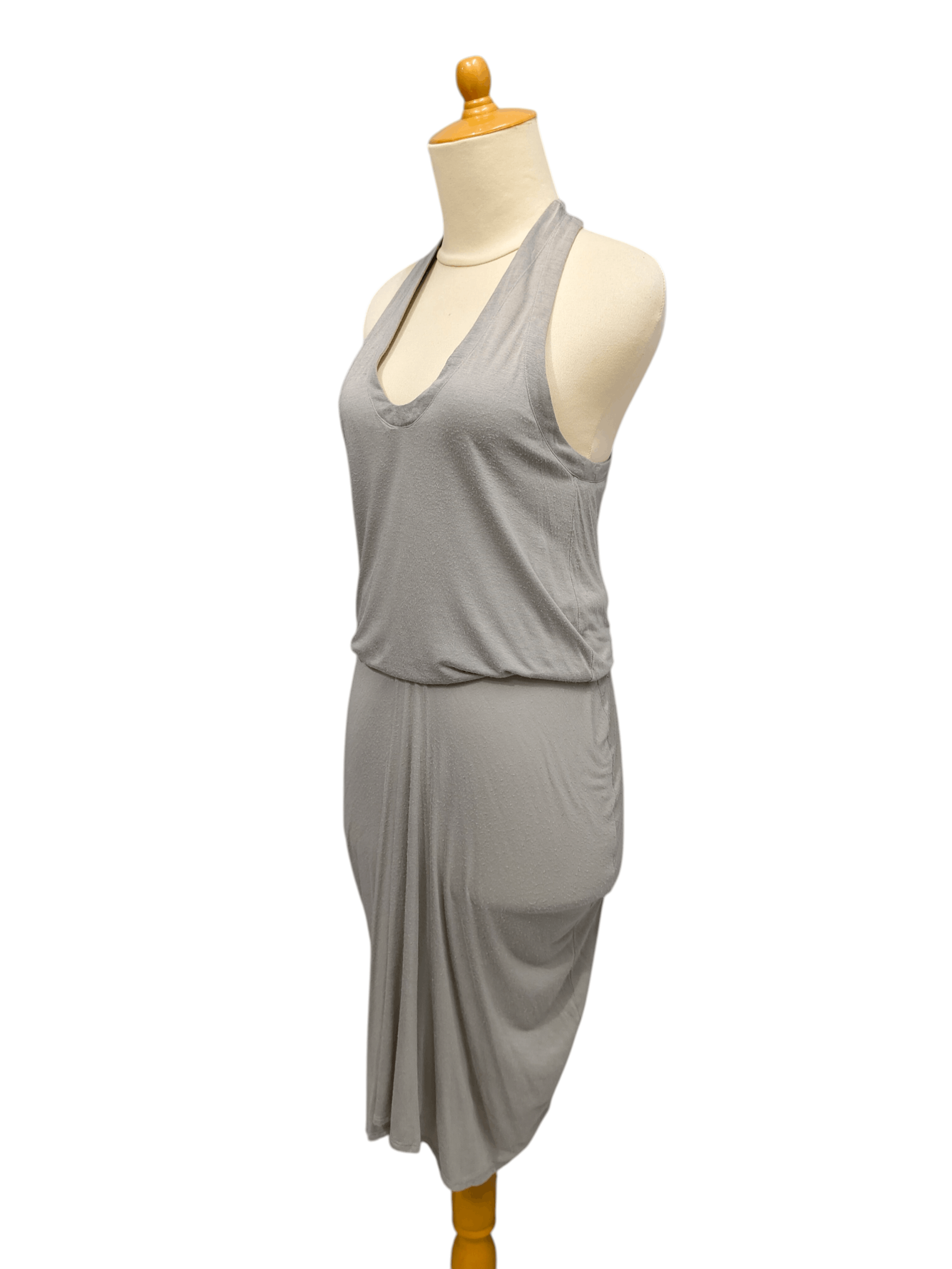 Helmut Lang Helmut Lang🔥Racerback Draped Tank Dress Minimalist Dress Size S / US 4 / IT 40 - 3 Thumbnail