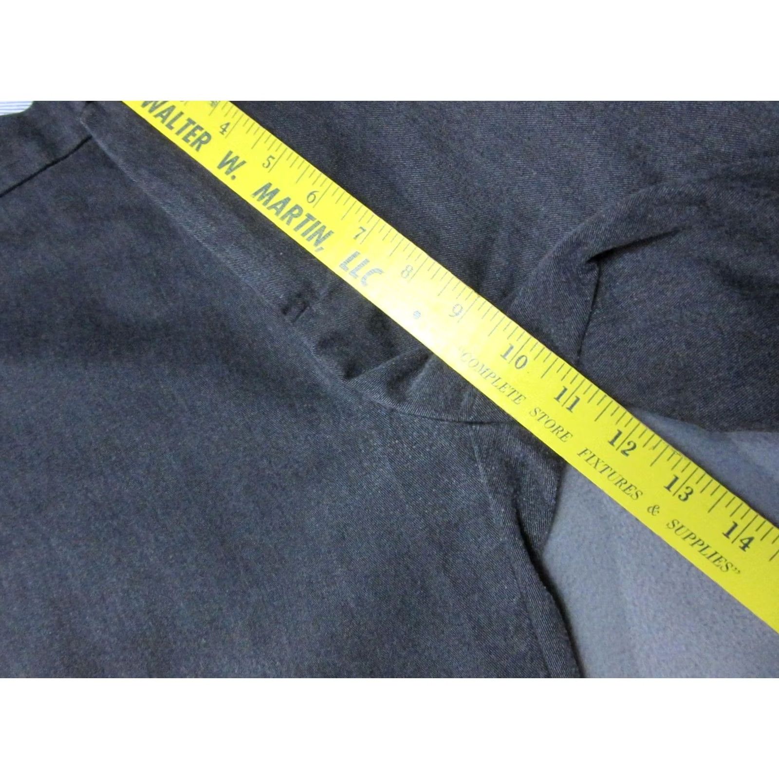 Gap Gap Khakis Pants Mens 34x32 Gray Tailored Straight Fit Chino Office Casual Size US 34 / EU 50 - 6 Thumbnail