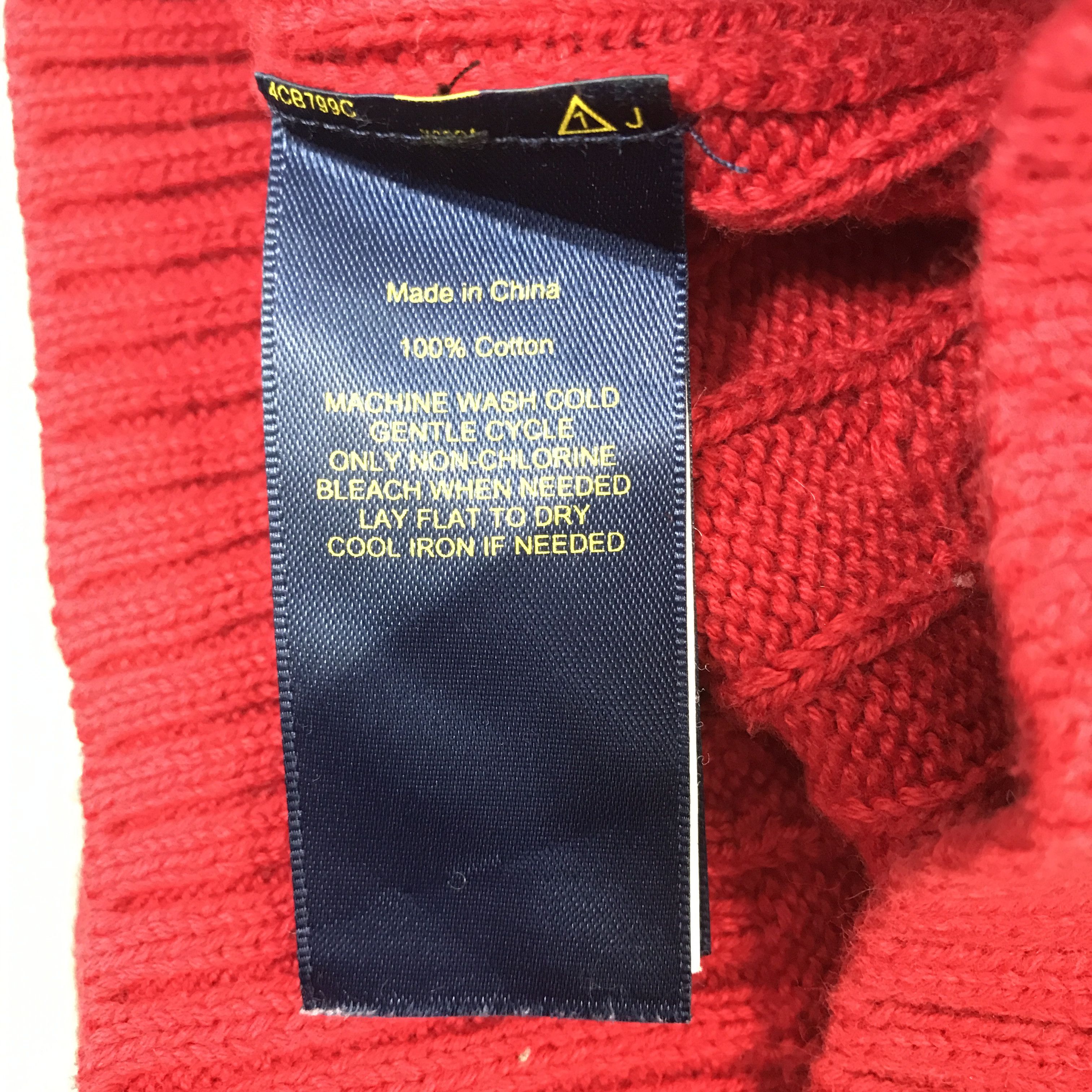 Polo Ralph Lauren × Vintage Vintage Polo Ralph Lauren knitwear vest Jacket Size US S / EU 44-46 / 1 - 9 Thumbnail
