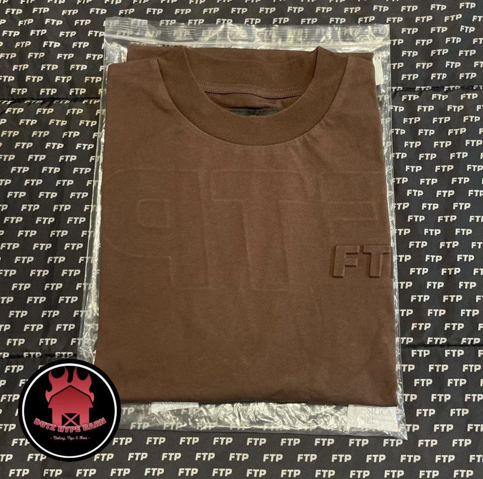 Fuck The Population FTP “Embossed” Logo Tee Size US XL / EU 56 / 4 - 1 Thumbnail