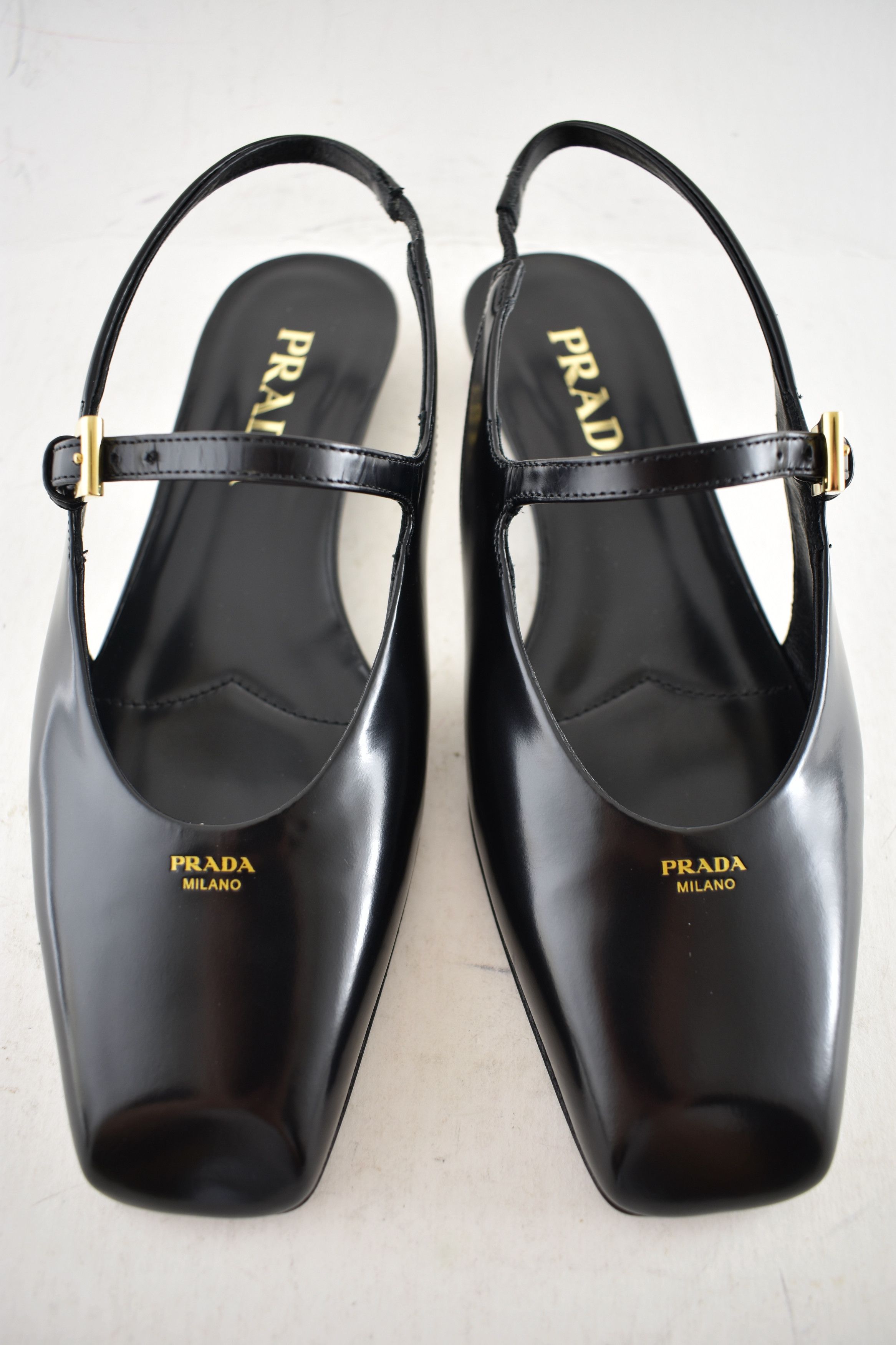 Prada Prada Square Mary Jane Slingback Ballerina Ballet Flat 36 Size US 6 / IT 36 - 6 Thumbnail