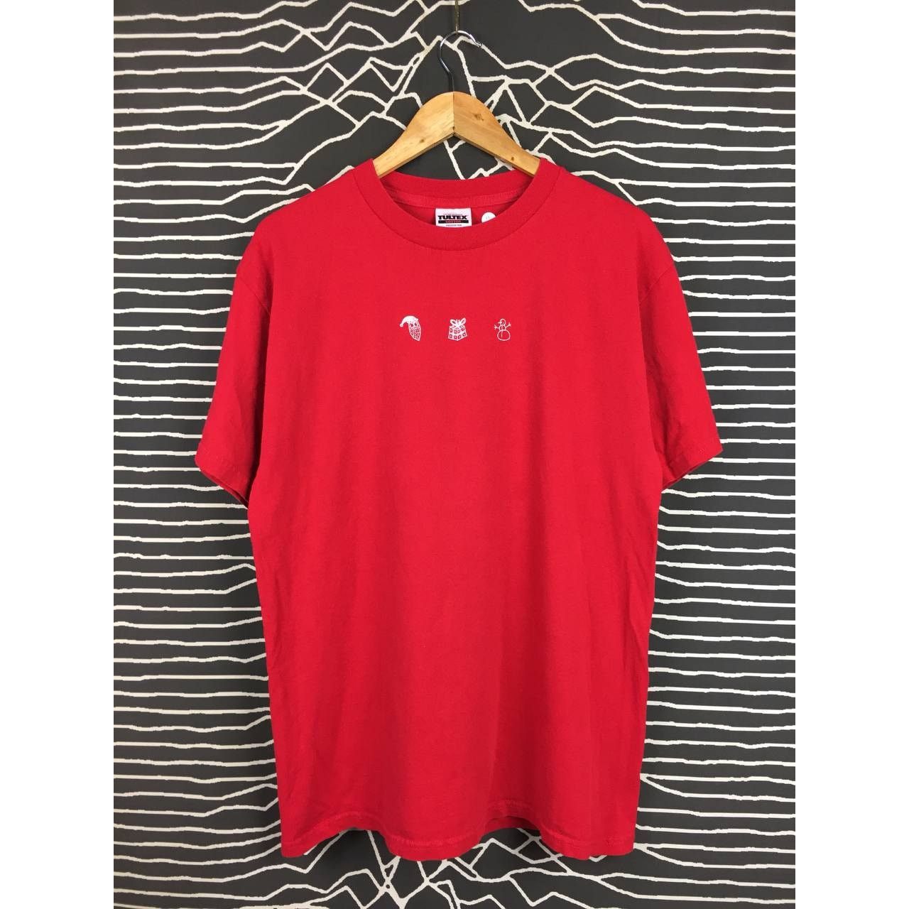 Vintage Vtg 90s Starbucks Christmas Blend Our Gift To You Promo Tee Size US L / EU 52-54 / 3 - 7 Thumbnail