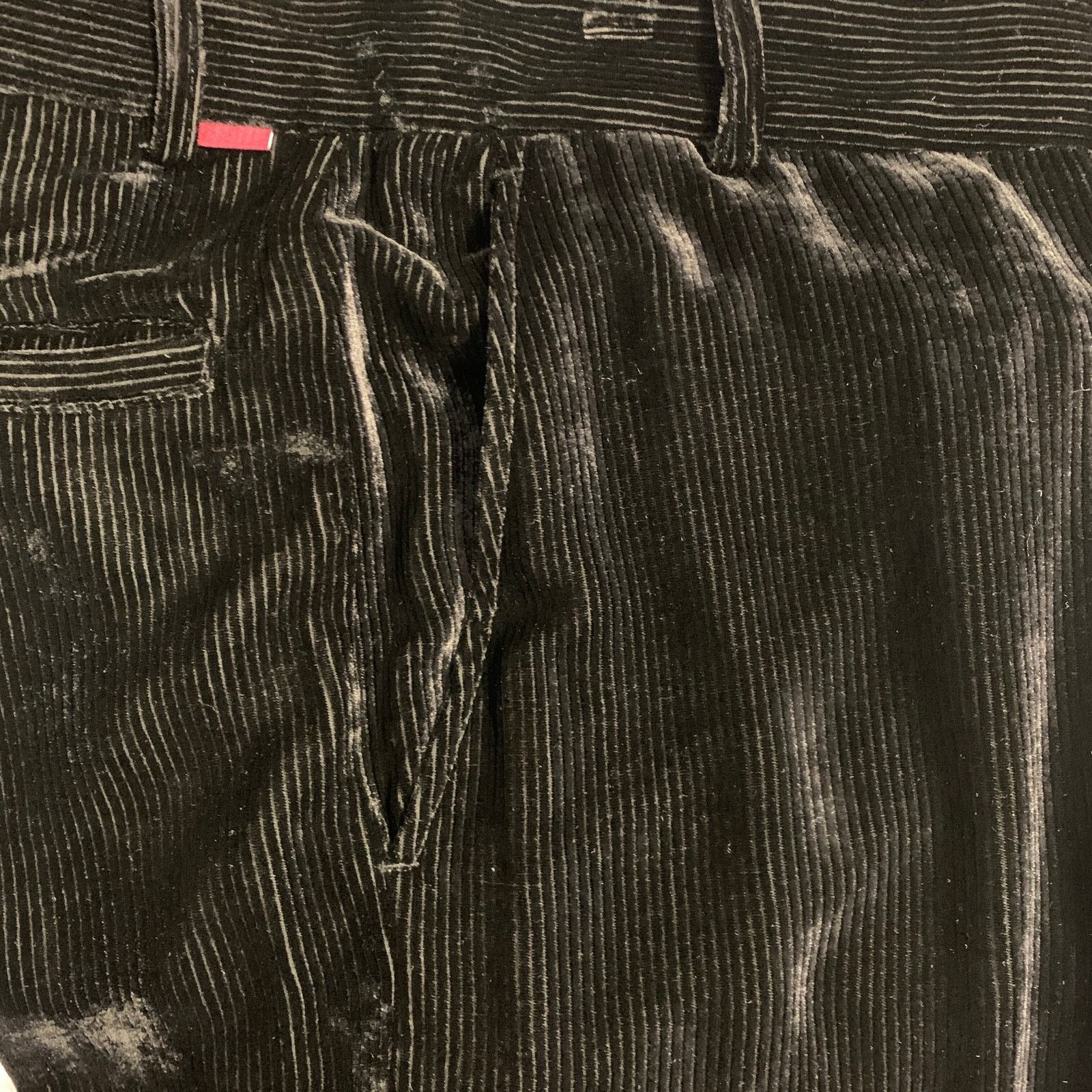 Sies Marjan S Black Velvet Silk Cotton Button Up Shirt Pants Set Size US S / EU 44-46 / 1 - 10 Thumbnail