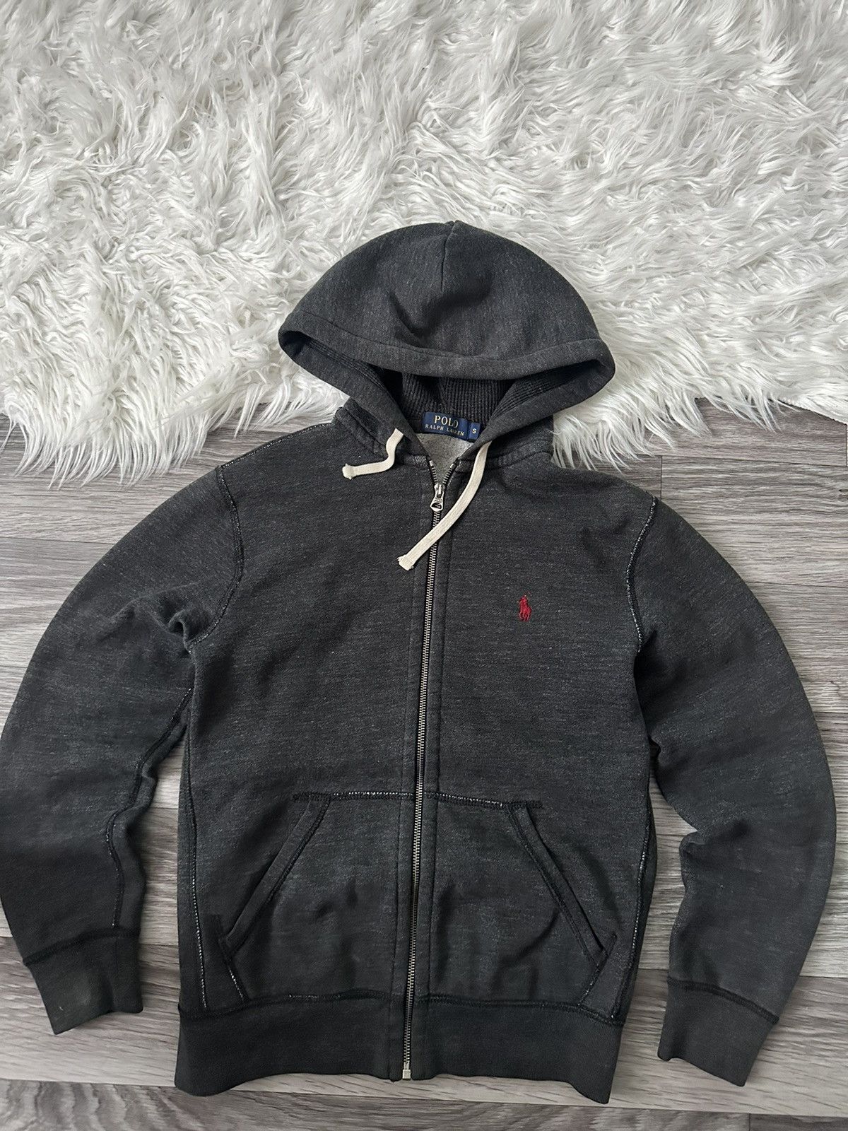 Polo Ralph Lauren Polo Ralph Lauren Grey Zip Hoodie size S hype oldmoney Size US S / EU 44-46 / 1 - 2 Thumbnail