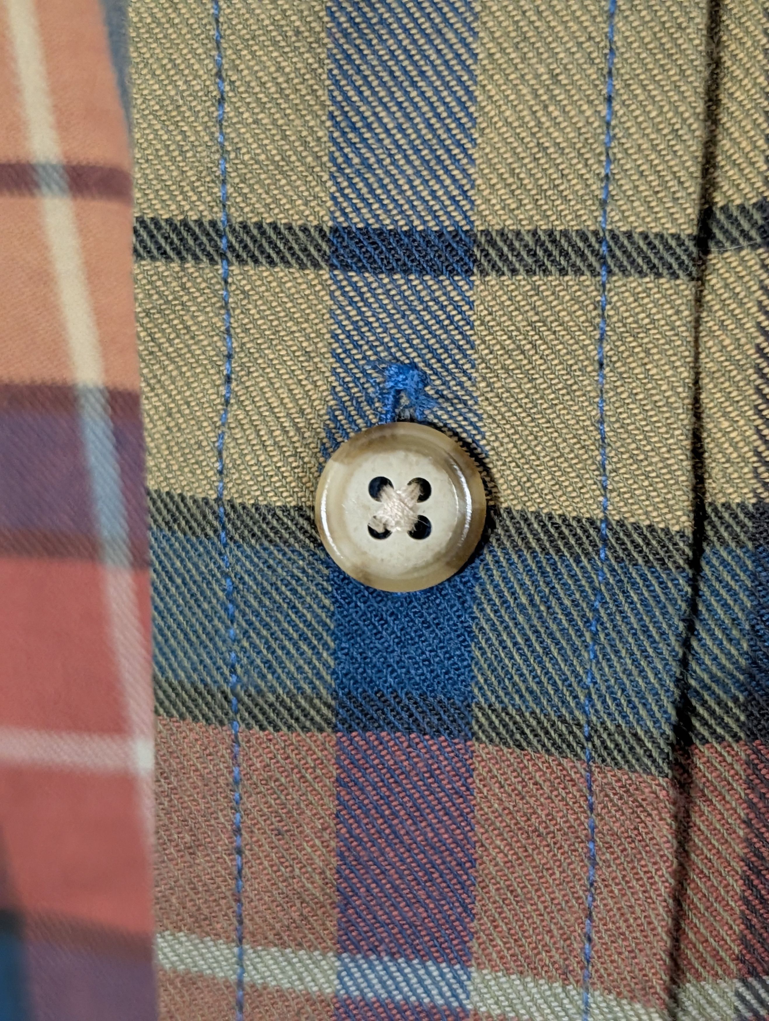 Viyella Made in USA brushed cotton/wool plaid button-down M Size US M / EU 48-50 / 2 - 5 Thumbnail