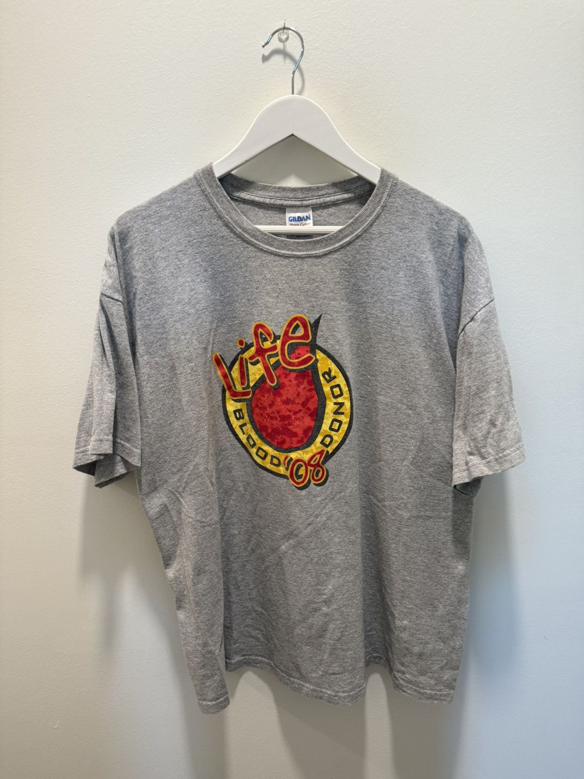 Vintage SICK ‘08 BLOOD DONOR TEE Size US XL / EU 56 / 4 - 1 Thumbnail