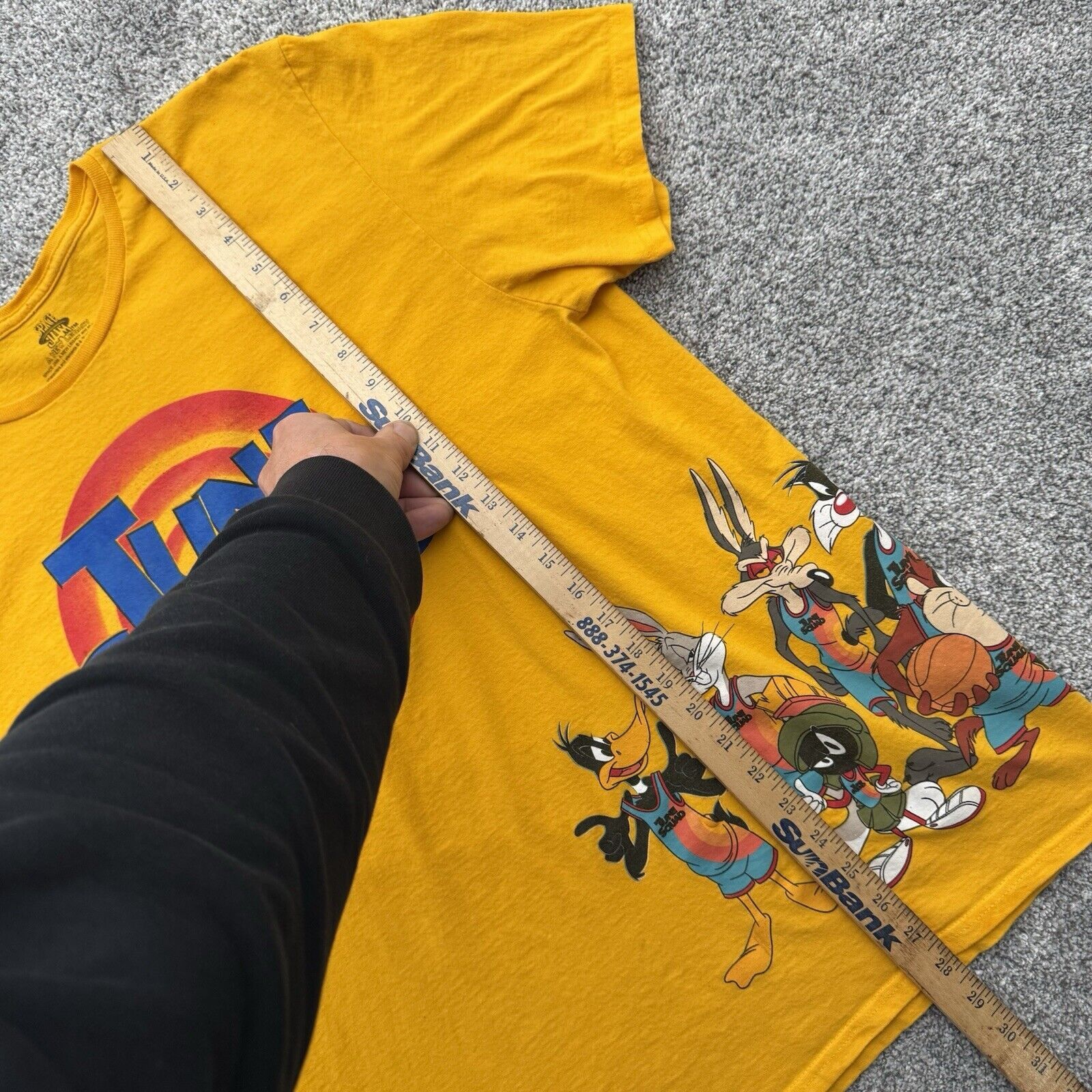 Other Space Jam Tune Squad Shirt XL Looney Toons Bugs Bunny Taz Size US XL / EU 56 / 4 - 2 Thumbnail