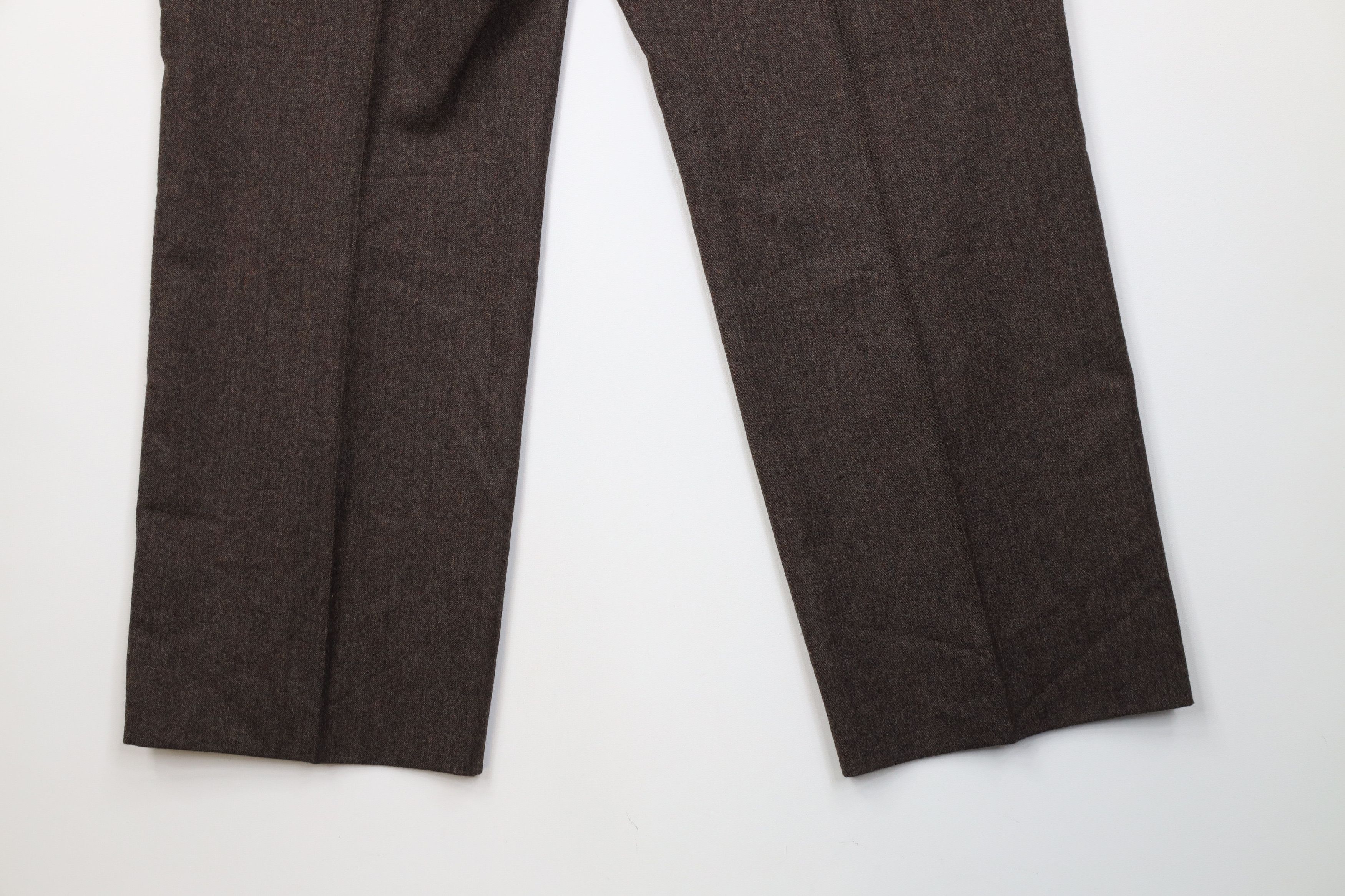 Vintage Vintage 70s Streetwear Flannel Knit Wide Leg Chino Pants USA Size US 38 / EU 54 - 12 Thumbnail