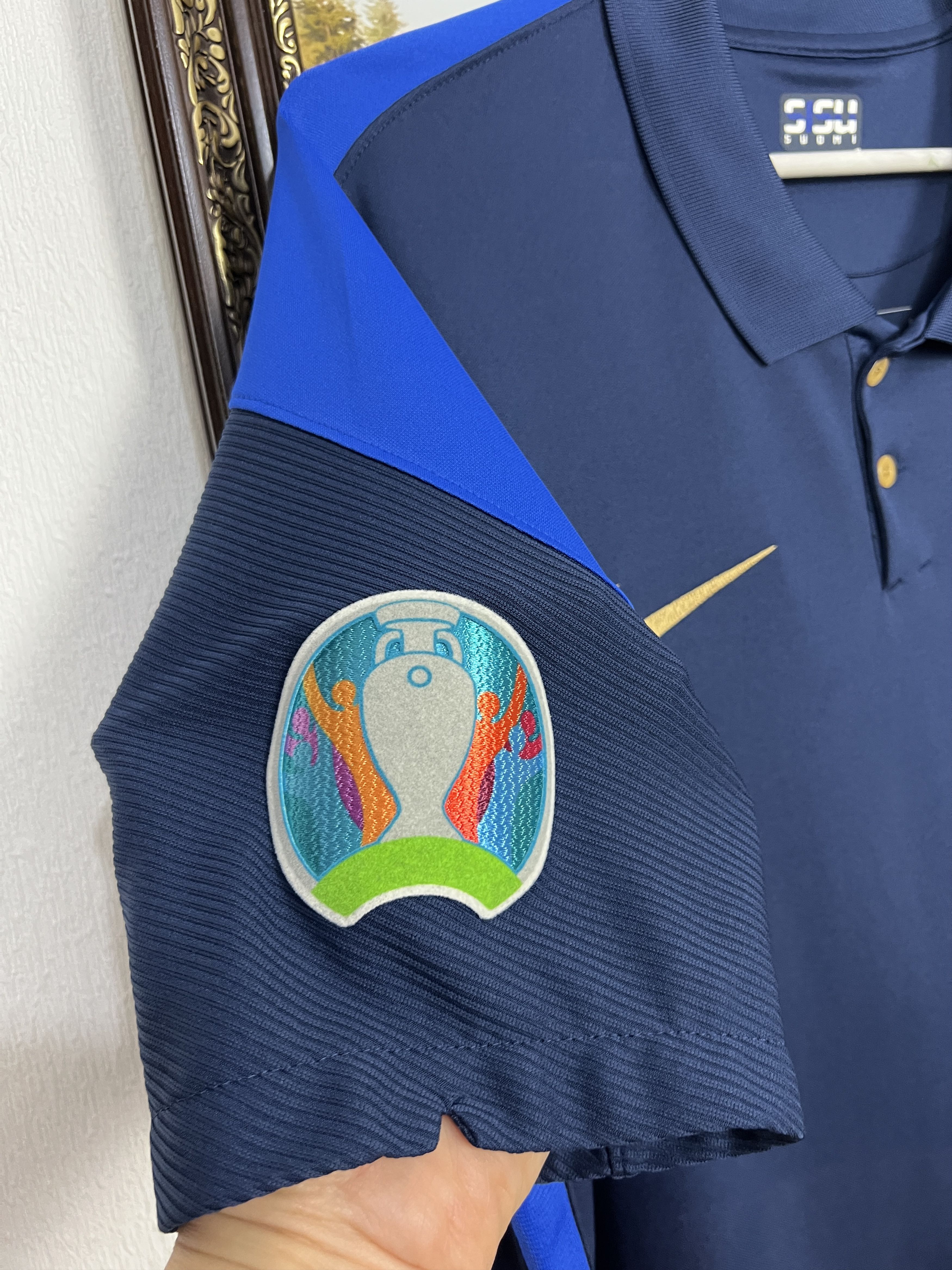 Nike Finland football shirt National Jersey Trikot Player Issue Size US L / EU 52-54 / 3 - 4 Thumbnail