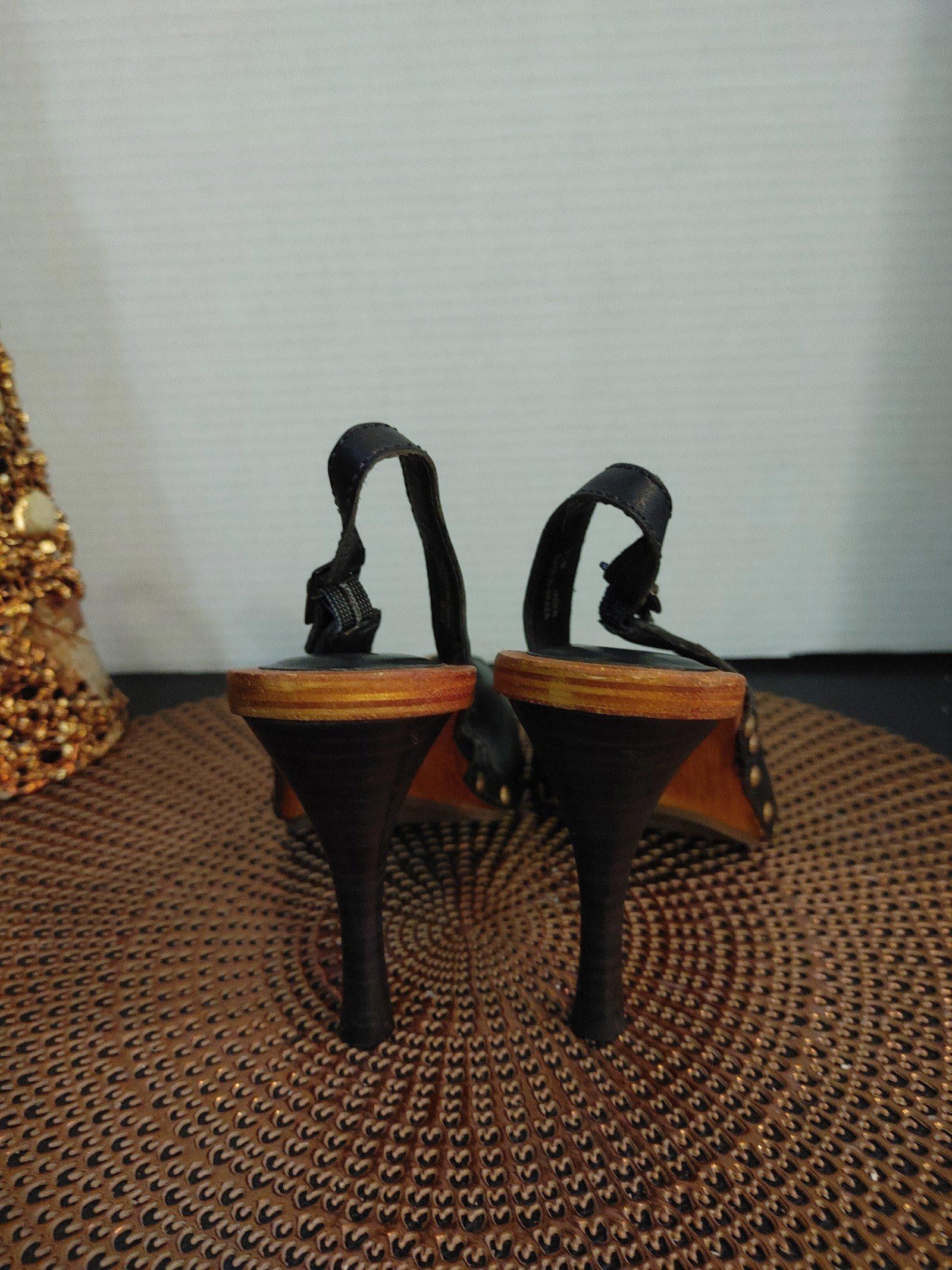 Designer N.Y.L.A. Jaden Leather Heel Size Size US 6.5 / IT 36.5 - 7 Thumbnail