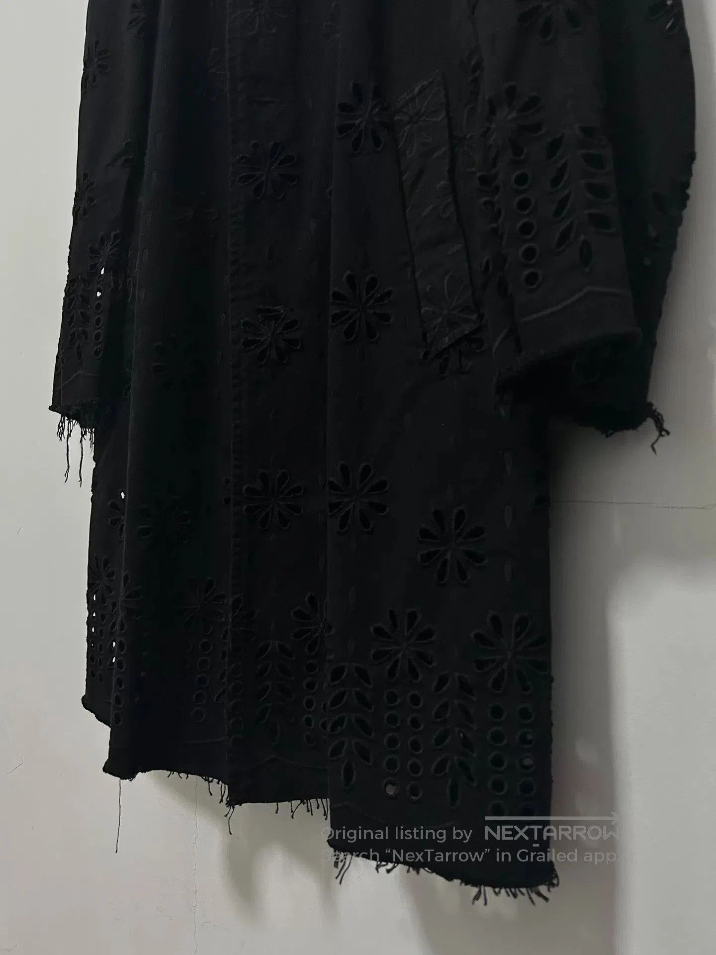 Dries Van Noten Dries Van Noten 18AW Floral Cutout Coat. Size US M / EU 48-50 / 2 - 4 Thumbnail