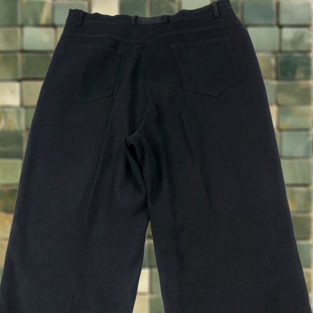 FELT St. John Sport Pants Women's 8 High Rise Flat Front Pockets Black 30W 28L Inseam 28in Regular Rise Vintage: No Size 30" / US 8 / IT 44 - 1 Thumbnail