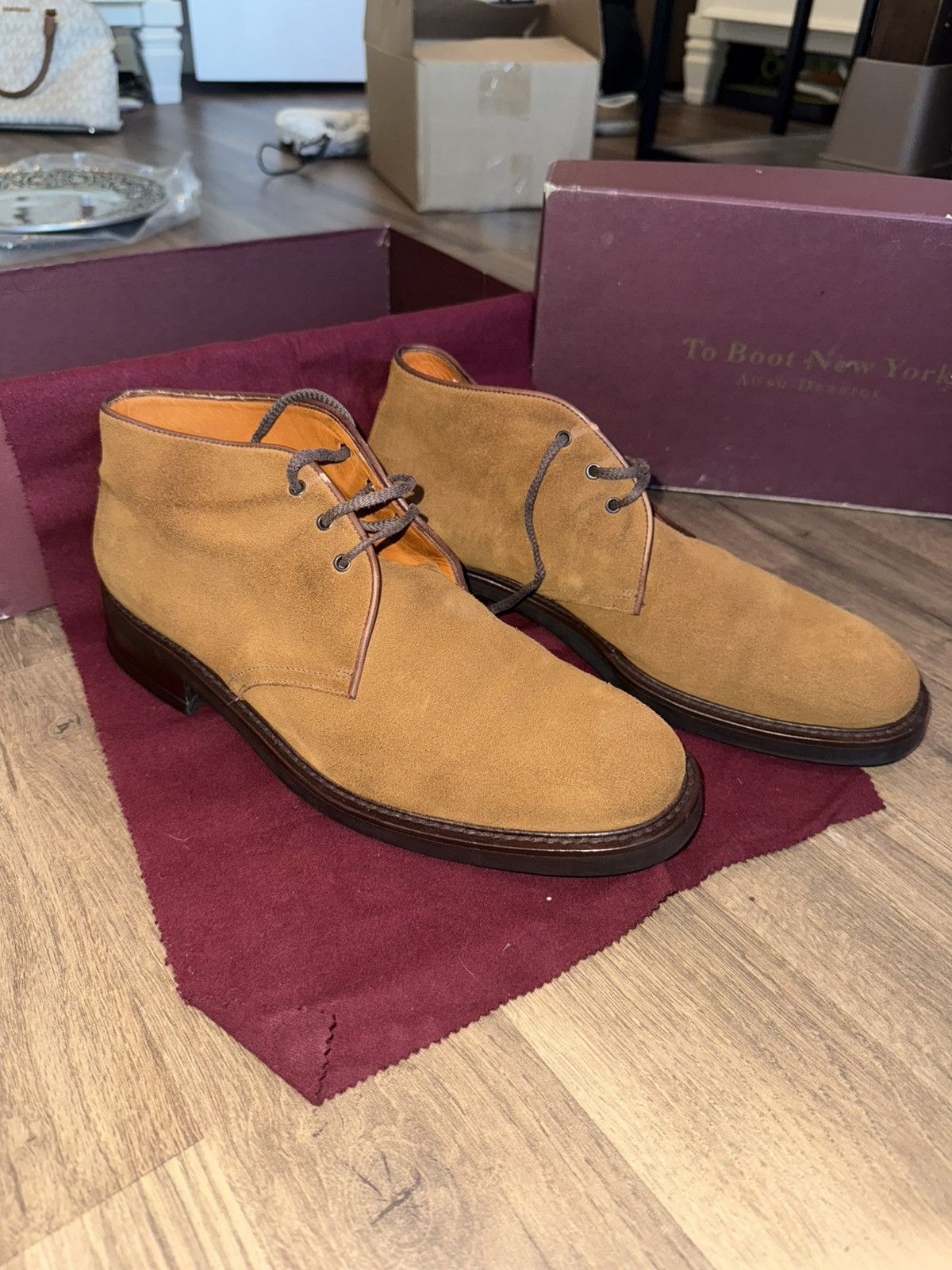 To Boot New York NEVER RELEASED To Boot New York Chukka Boots Size US 11 / EU 44 - 1 Thumbnail