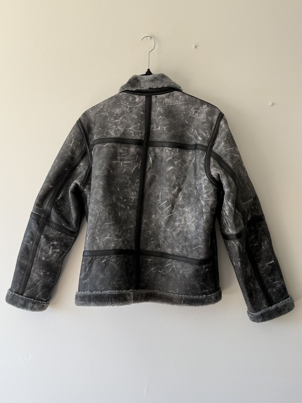 Other Hand-Made, Sheep Skin, Fur lined, SoftGenuine Leather Jacket Size US M / EU 48-50 / 2 - 2 Thumbnail