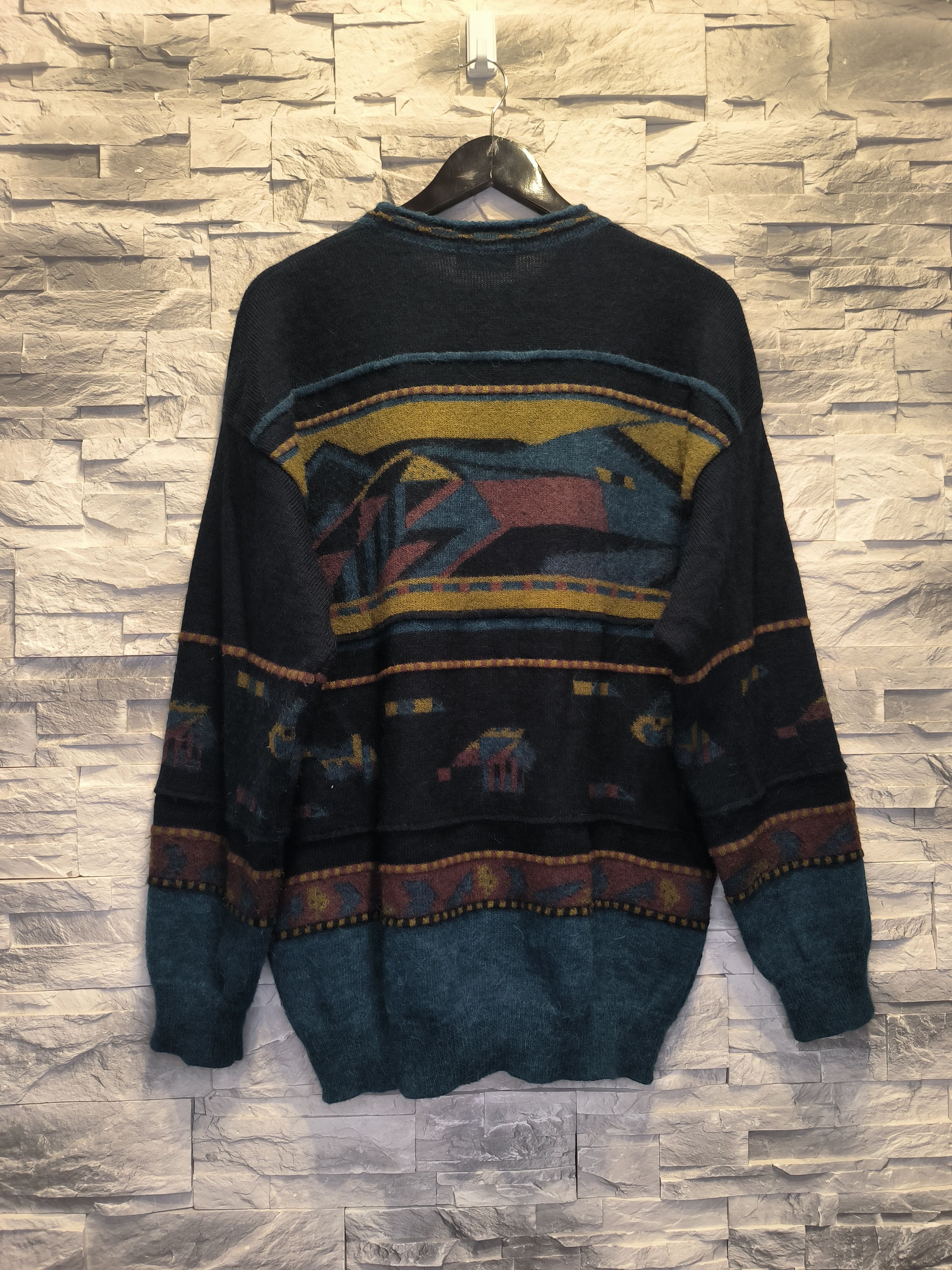 Vintage Vintage Enzo Lorenzo Wool Alpaca Knitwear Sweater Size US M / EU 48-50 / 2 - 4 Thumbnail
