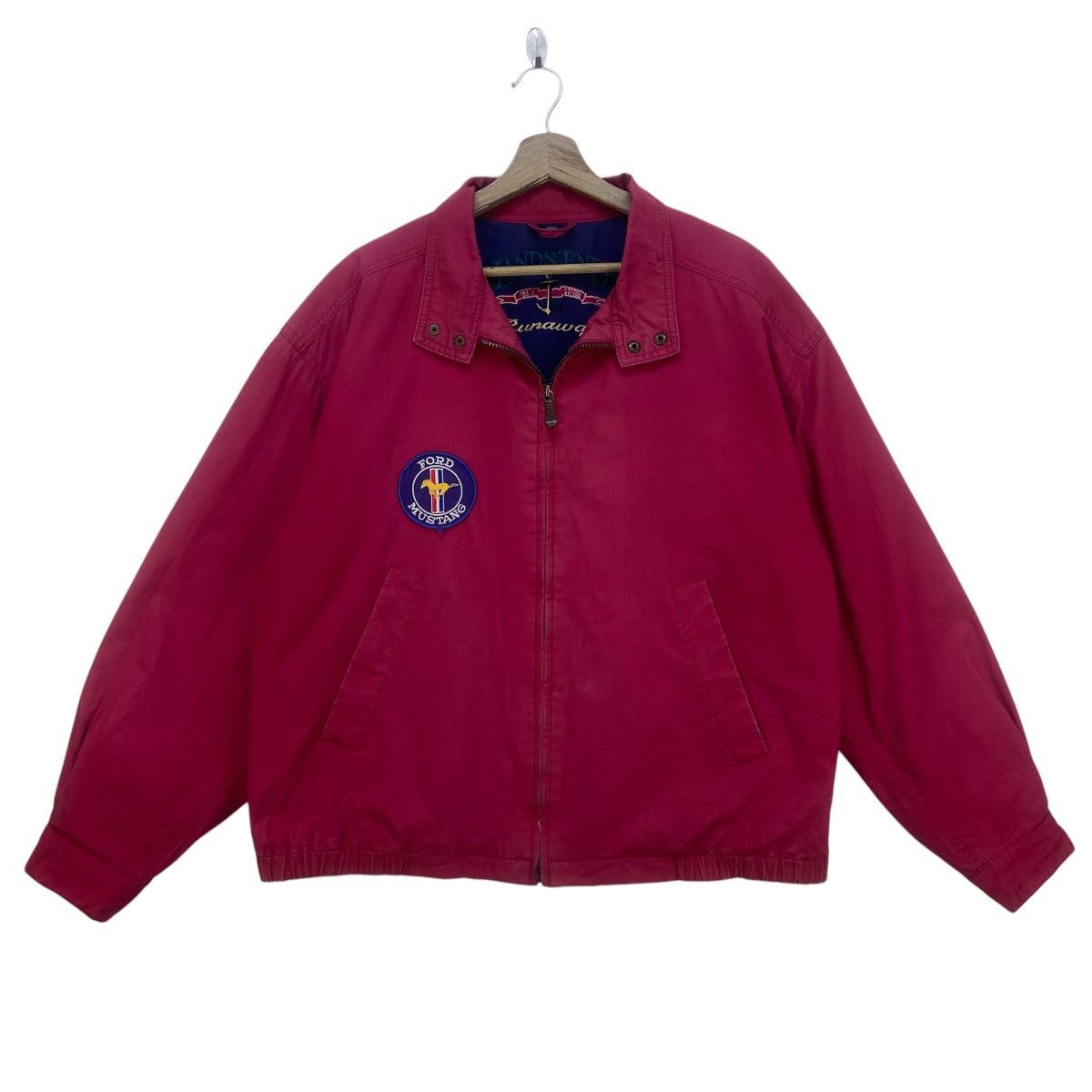 Ford Vintage 90s Racing Ford Mustang Land’ End Runaway Jacket Size US M / EU 48-50 / 2 - 1 Thumbnail