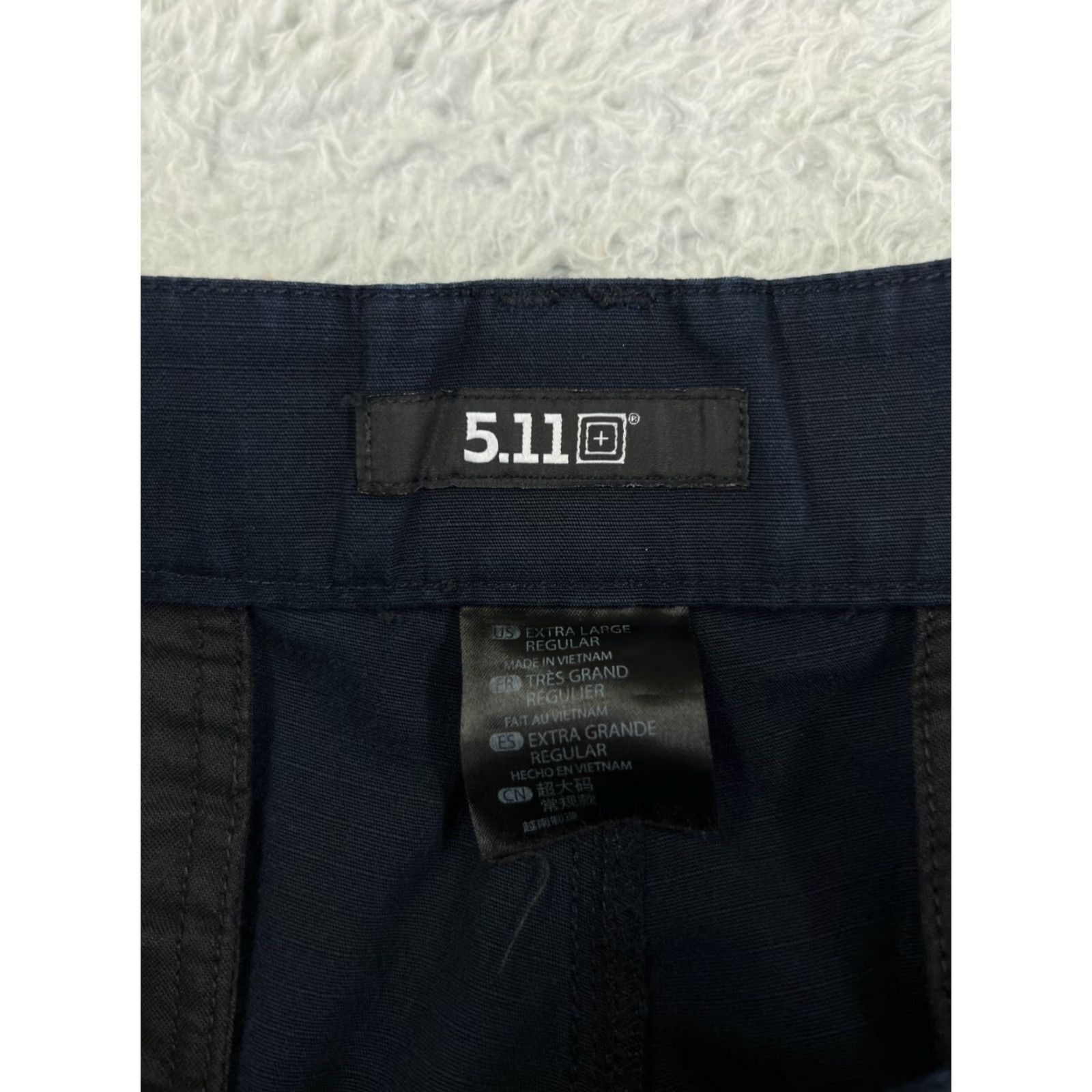 Vintage 5.11 Tactical Pants Men XL Blue Cargo RipStop Double Knee Gusset 74280 Cargo Pocket Relaxed Fit Cotton 31in Inseam Canvas Buckle Button Vintage No Size US 36 / EU 52 - 6 Thumbnail