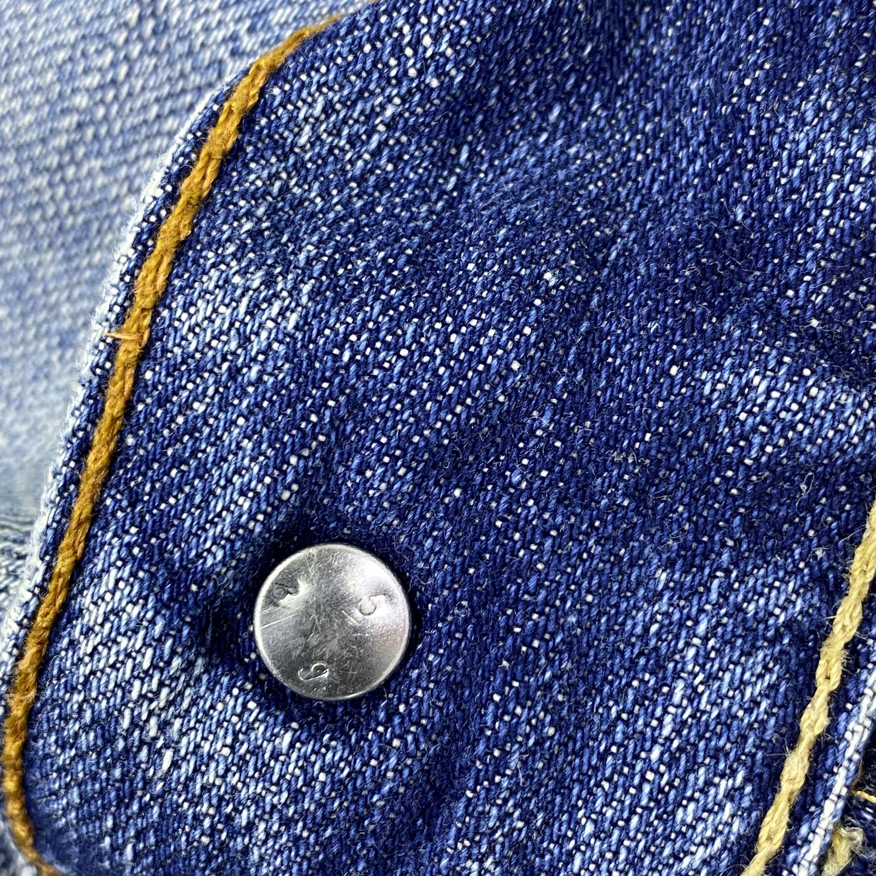Jean × Levi's × Vintage Vintage Levis 523 Straight Blue Wash Jeans-J1144 Size US 32 / EU 48 - 12 Thumbnail