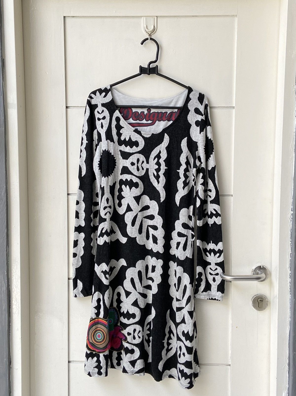 Desigual DESIGUAL Motive Midi Dress Size XS / US 0-2 / IT 36-38 - 16 Thumbnail