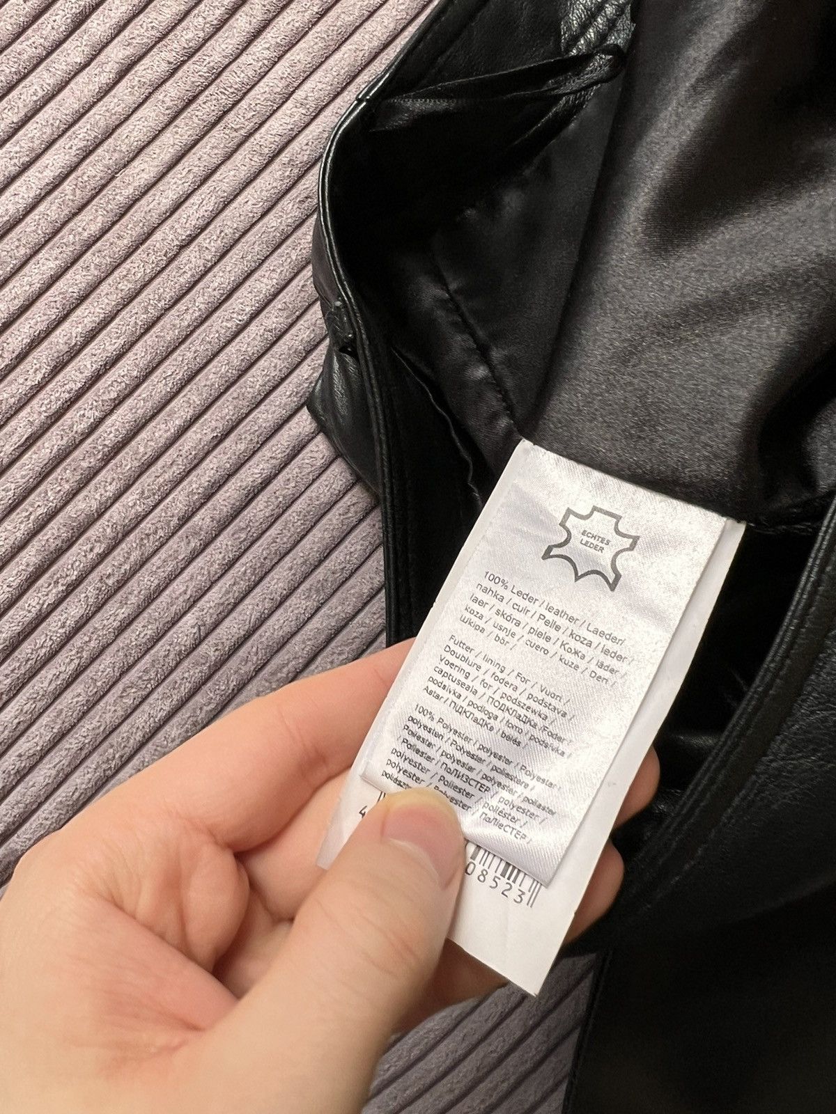 Genuine Leather Genuine Real Leather Black Pant Vintage Rock Punk Hype Y2k Size US 30 / EU 46 - 7 Thumbnail