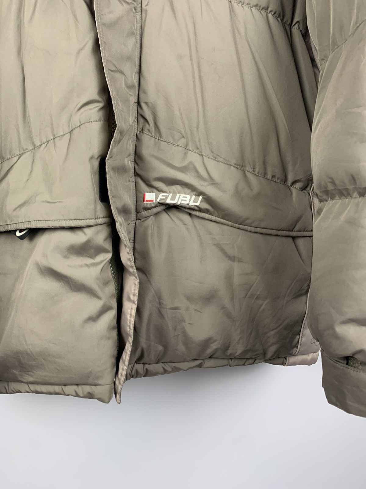 Fubu Vintage Fubu Full Zip Puffer Down Jacket Embroidered Logo Size US XXL / EU 58 / 5 - 5 Thumbnail