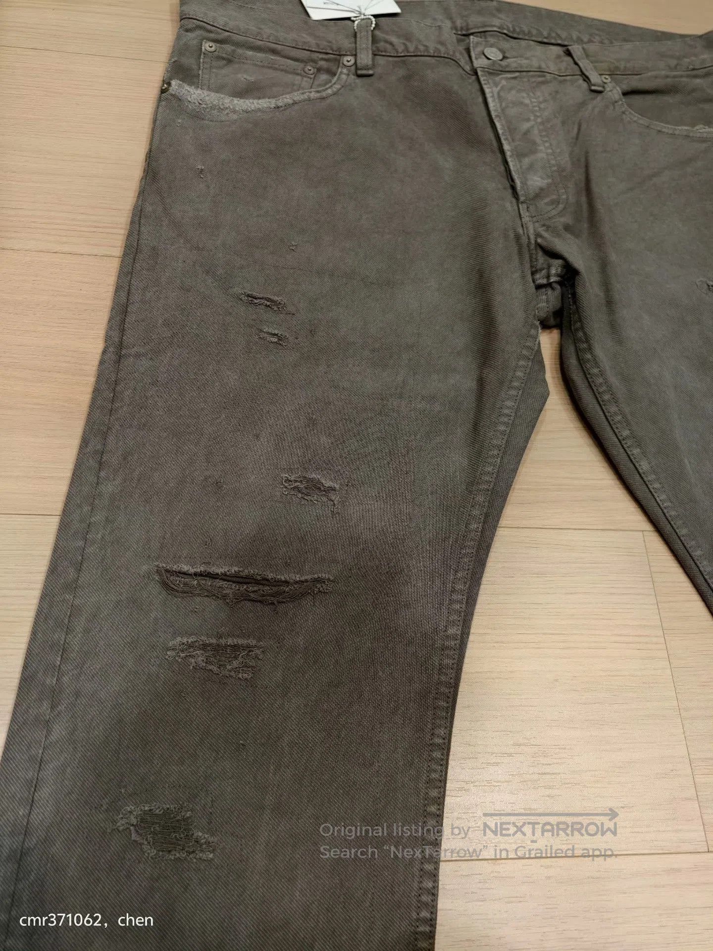 Visvim VISVIM 20AW FLUXUS 10 SERGE CRASH. Size US 26 / EU 42 - 3 Thumbnail