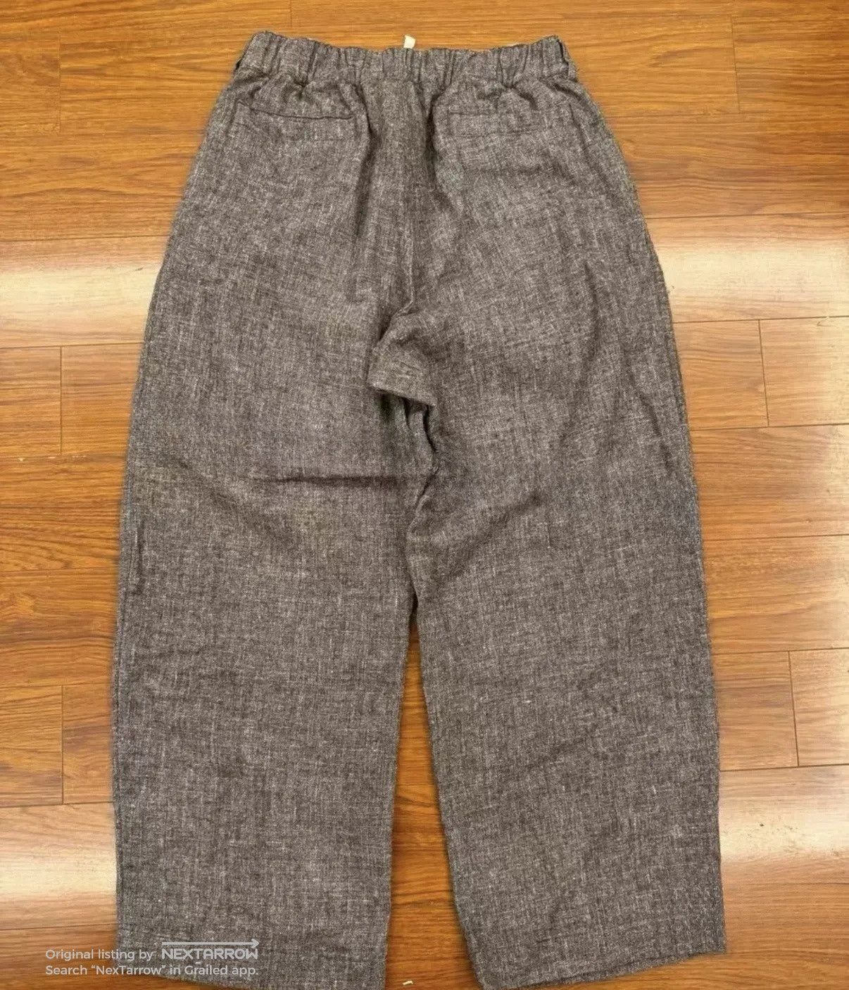 Nanamica Wool Linen Tweed Pants Kkkk752609 in Gray, Men's (Size 34) — image 4 of 5