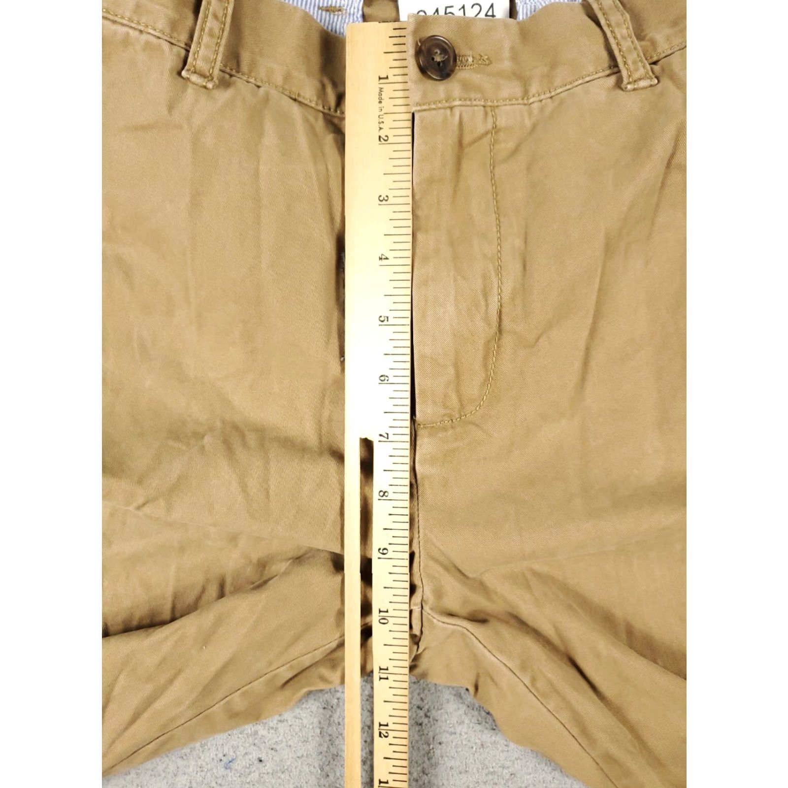 Tommy Hilfiger Tommy Hilfiger Chino Pants Mens 32x32 Beige Straight Flat Front Regular Fit Size US 32 / EU 48 - 3 Thumbnail
