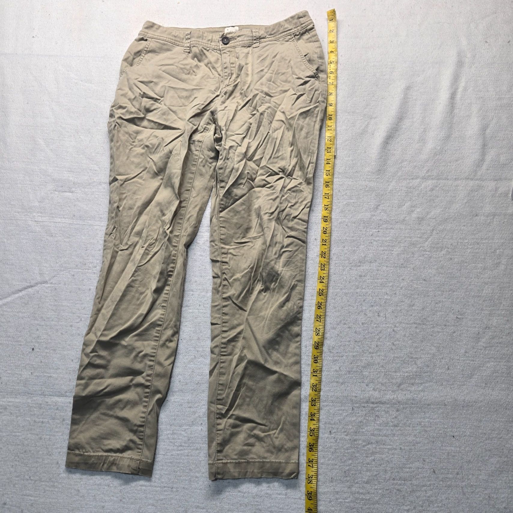 Vintage A New Day Dress Pants Brown Women Size 6 Stretch Flat Front Skinny Classic Dress Pants Womens Size 28" / US 6 / IT 42 - 7 Thumbnail