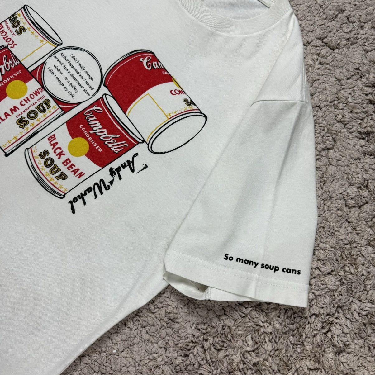 Uniqlo Andy Warhol Campbells T-shirt