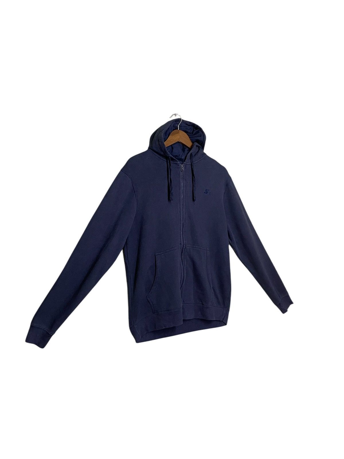 Starter STARTER hoodie full zipper embroidered small logo Size US M / EU 48-50 / 2 - 3 Thumbnail