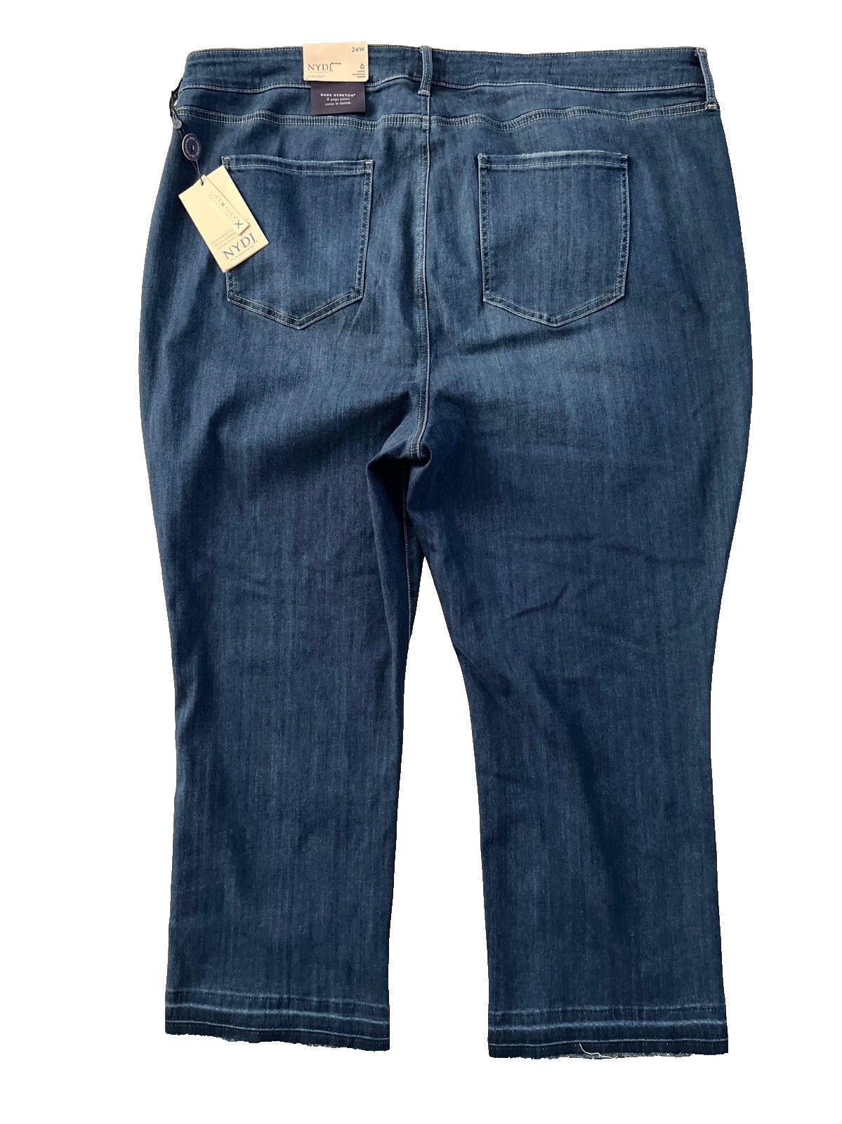 NYDJ NYDJ Plus Size Marilyn Ankle Release Hem Wonderland ( 24W ) Size 24" / US 00 / IT 34 - 4 Thumbnail