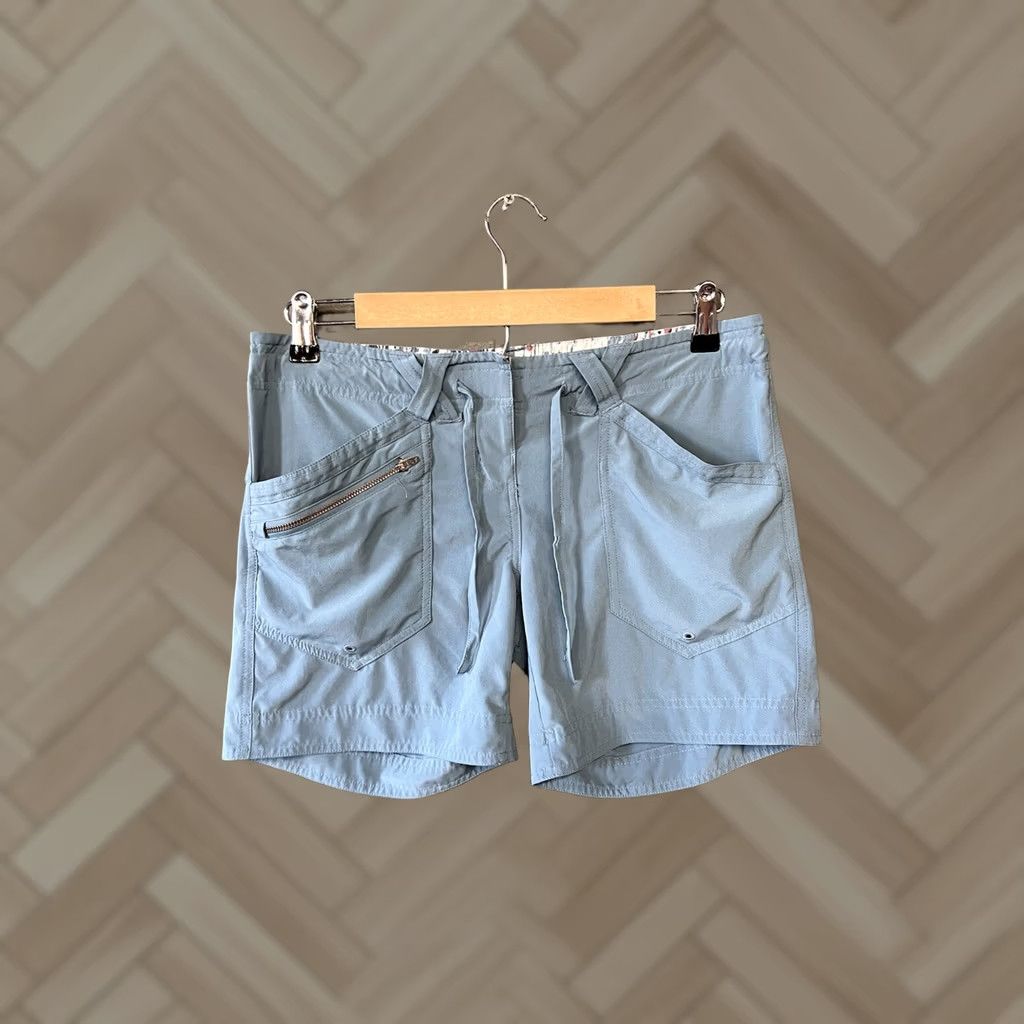 ExOfficio VINTAGE Exofficio Womens Blue Outdoor Hiking Shorts Size 6 Size 28" / US 6 / IT 42 - 1 Thumbnail
