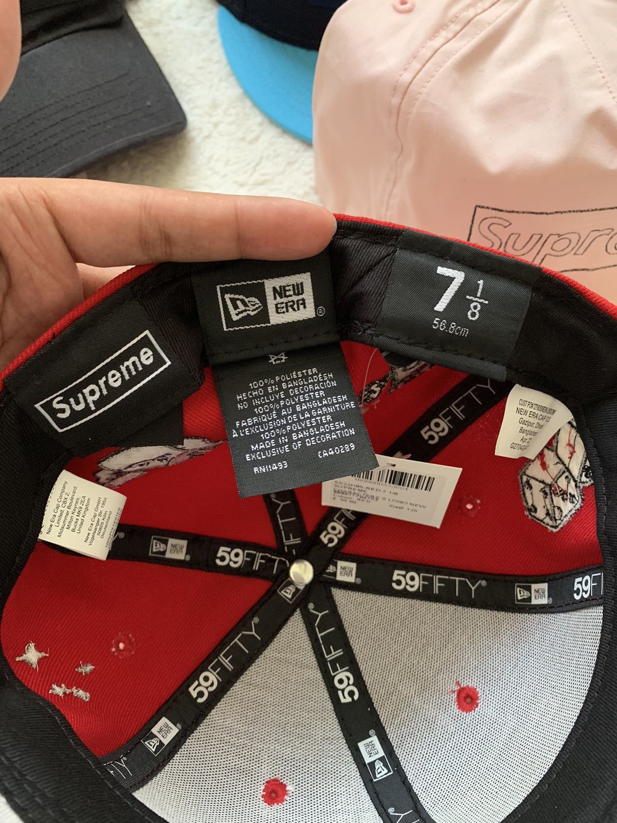 New Era × Supreme Supreme X New Era Characters S Logo SS22 Size 34 - 6 Thumbnail
