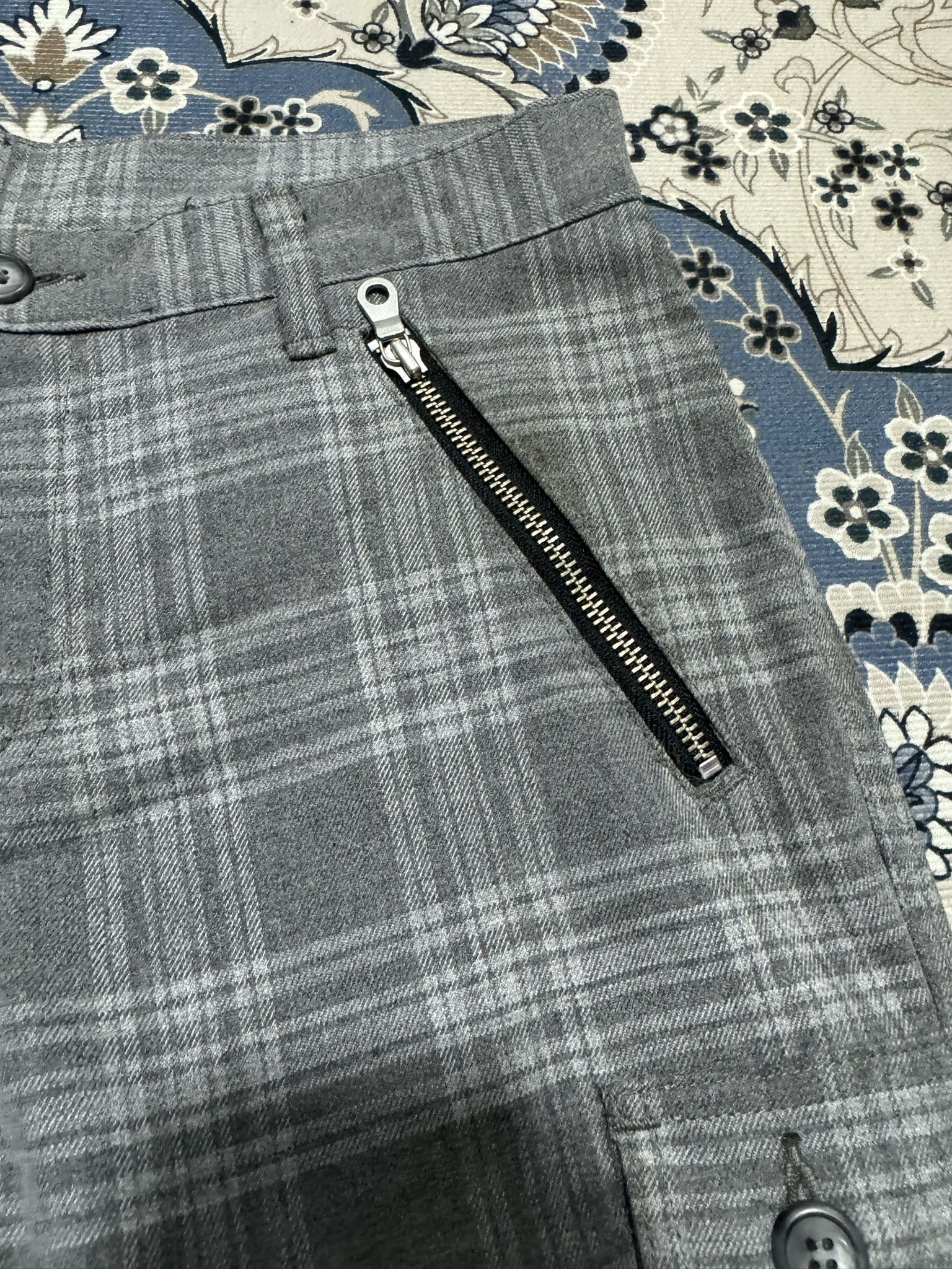 Beauty Beast × If Six Was Nine × Japanese Brand Comme Ca Commune Sic Pocket Cargo Pants Tartan Size US 30 / EU 46 - 4 Thumbnail