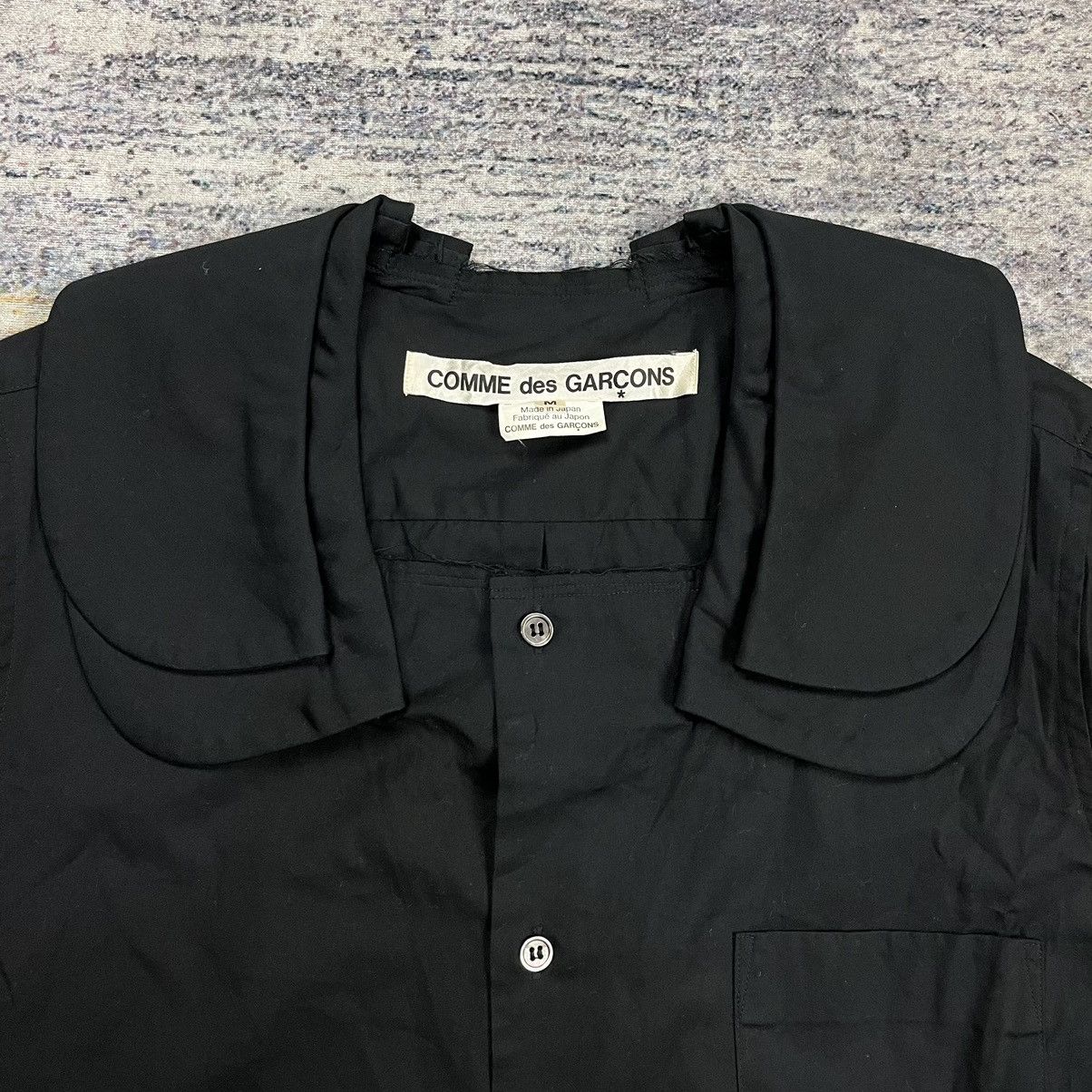 Comme des Garcons Comme des garcons ad 2016 monastic double collars shirt Size M / US 6-8 / IT 42-44 - 4 Thumbnail