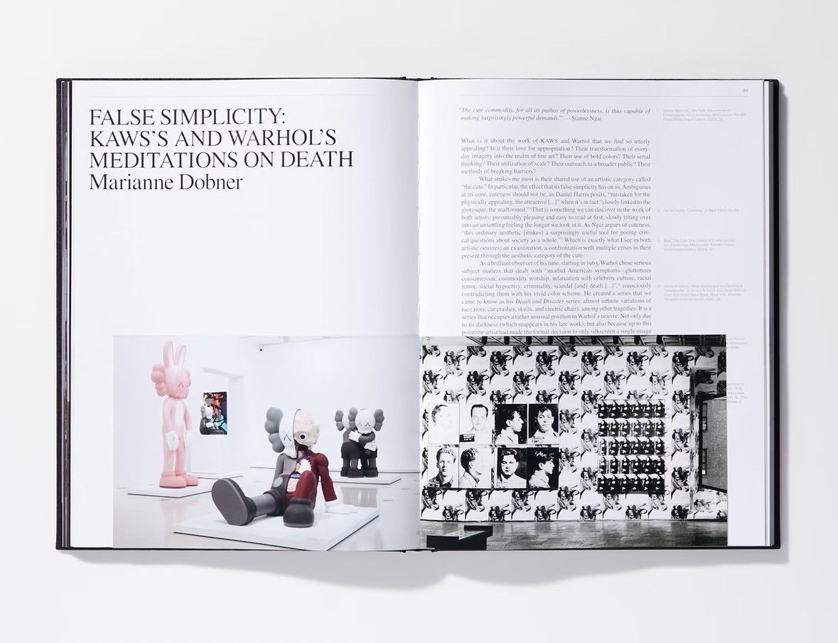 Andy Warhol × Japanese Brand × Kaws KAWS + Warhol Book Size ONE SIZE - 6 Thumbnail
