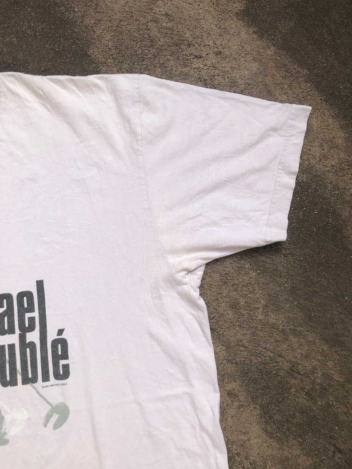Other × Vintage Vintage Michael Buble2004s tshirt size XL 23.5/29 Size US XL / EU 56 / 4 - 8 Thumbnail