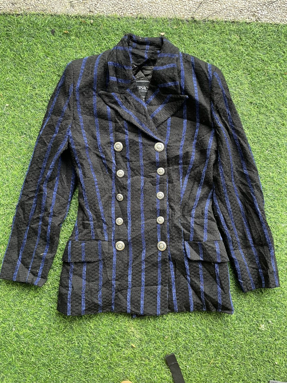 Versace Jeans Couture Authentic VERSACE Blazer Size 38S - 1 Thumbnail