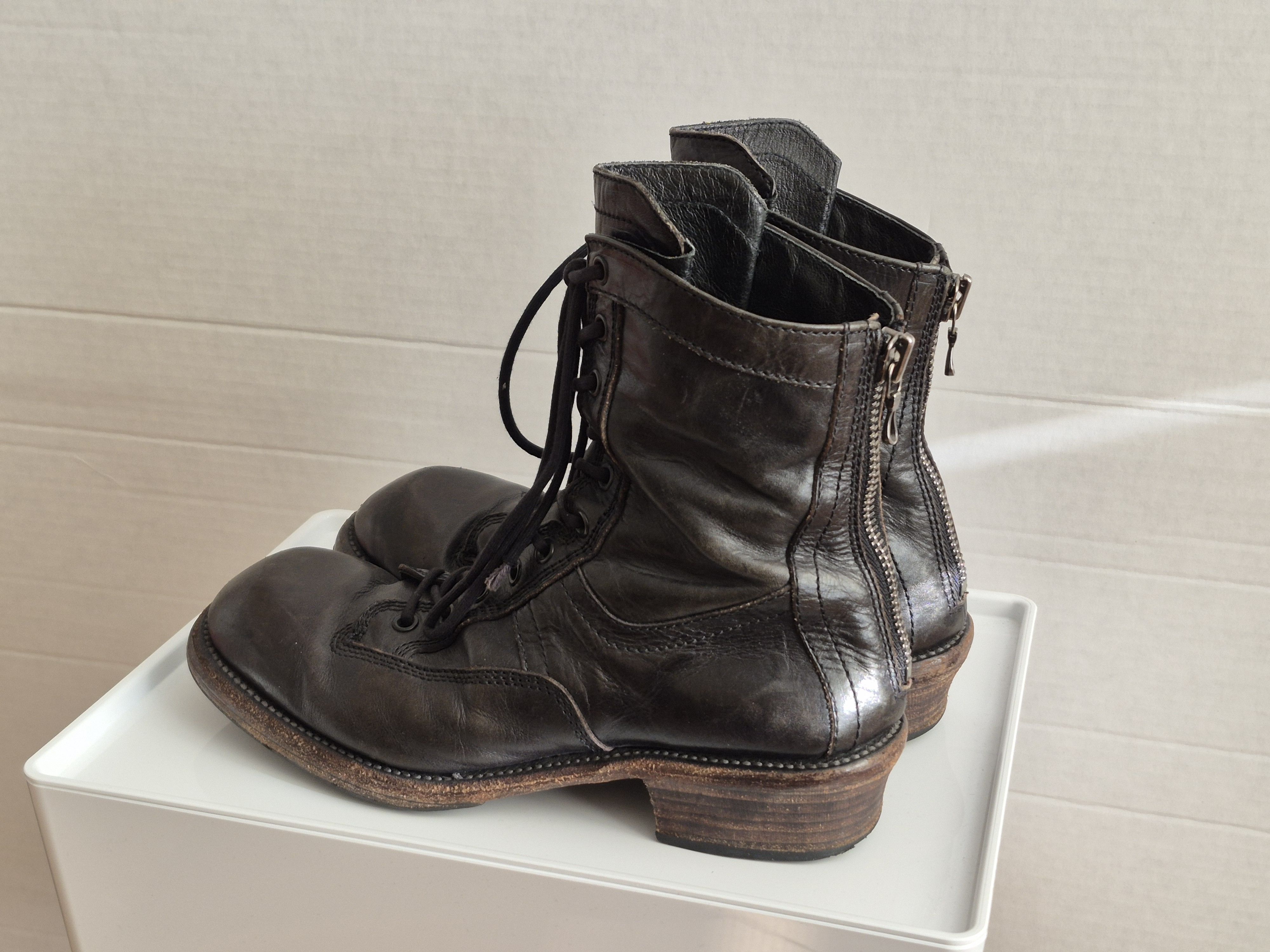 Julius Back zip boots | Grailed