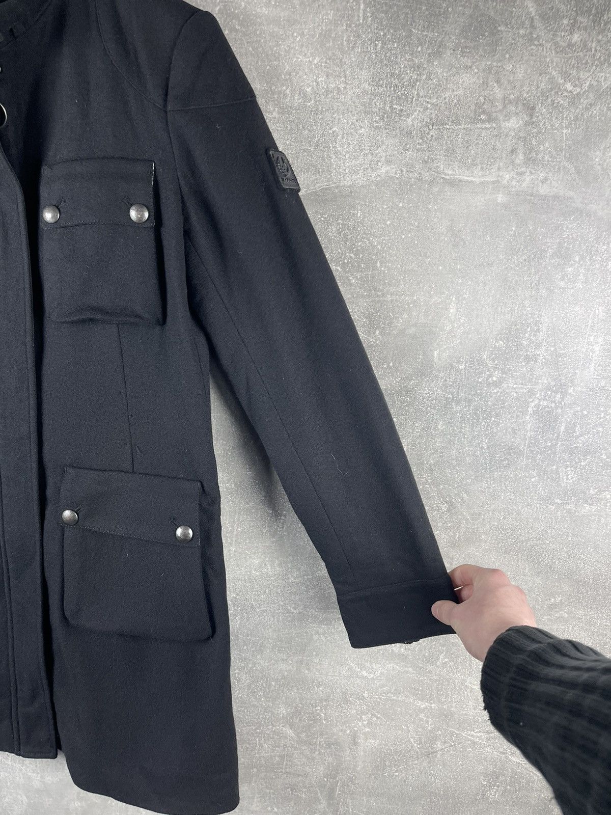 Belstaff Belstaff Black Label Wool Field Coat Black Size M / US 6-8 / IT 42-44 - 4 Thumbnail