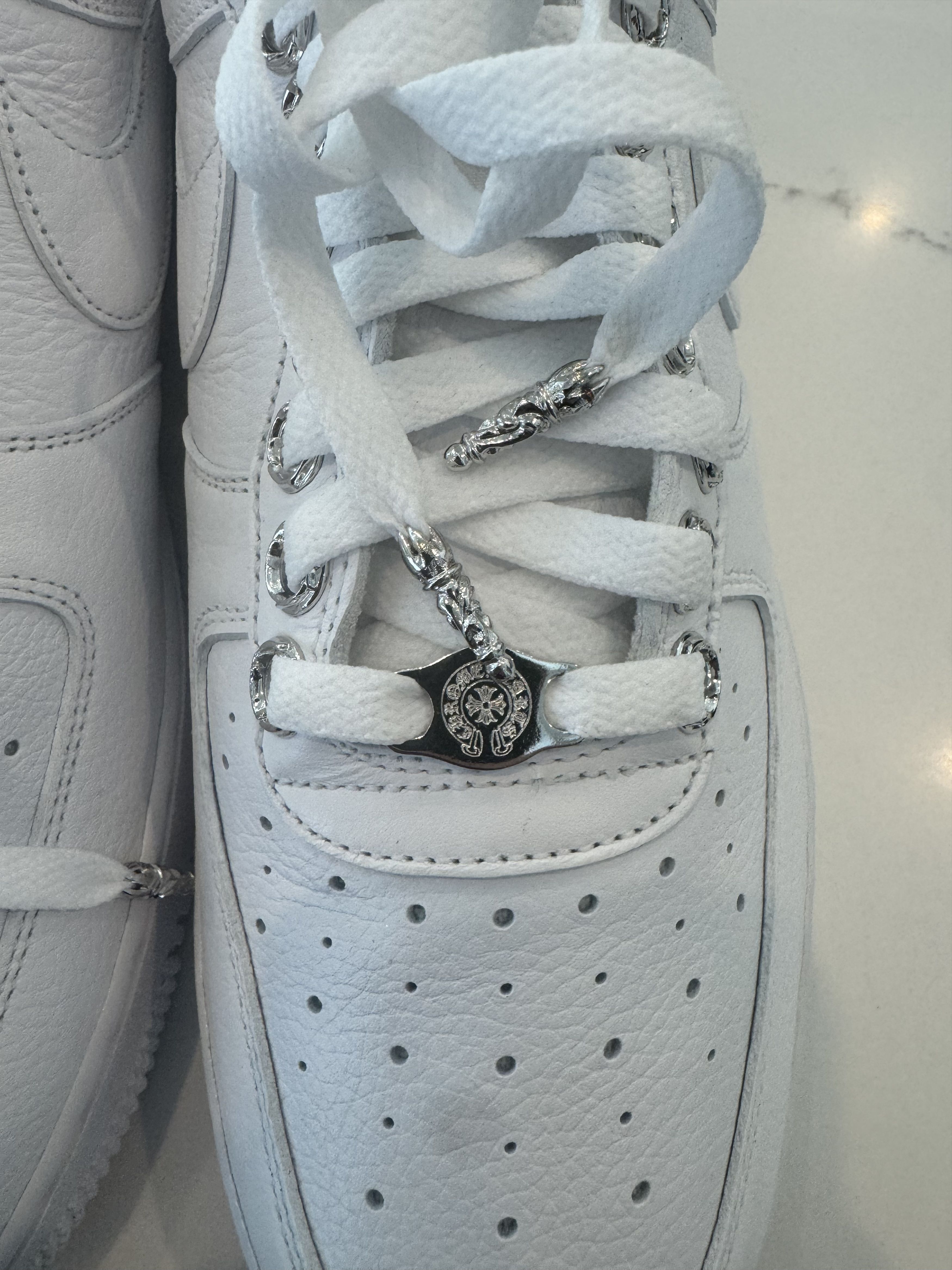 Chrome Hearts Chrome Hearts x Nocta Air Force 1 Size US 11 / EU 44 - 7 Thumbnail